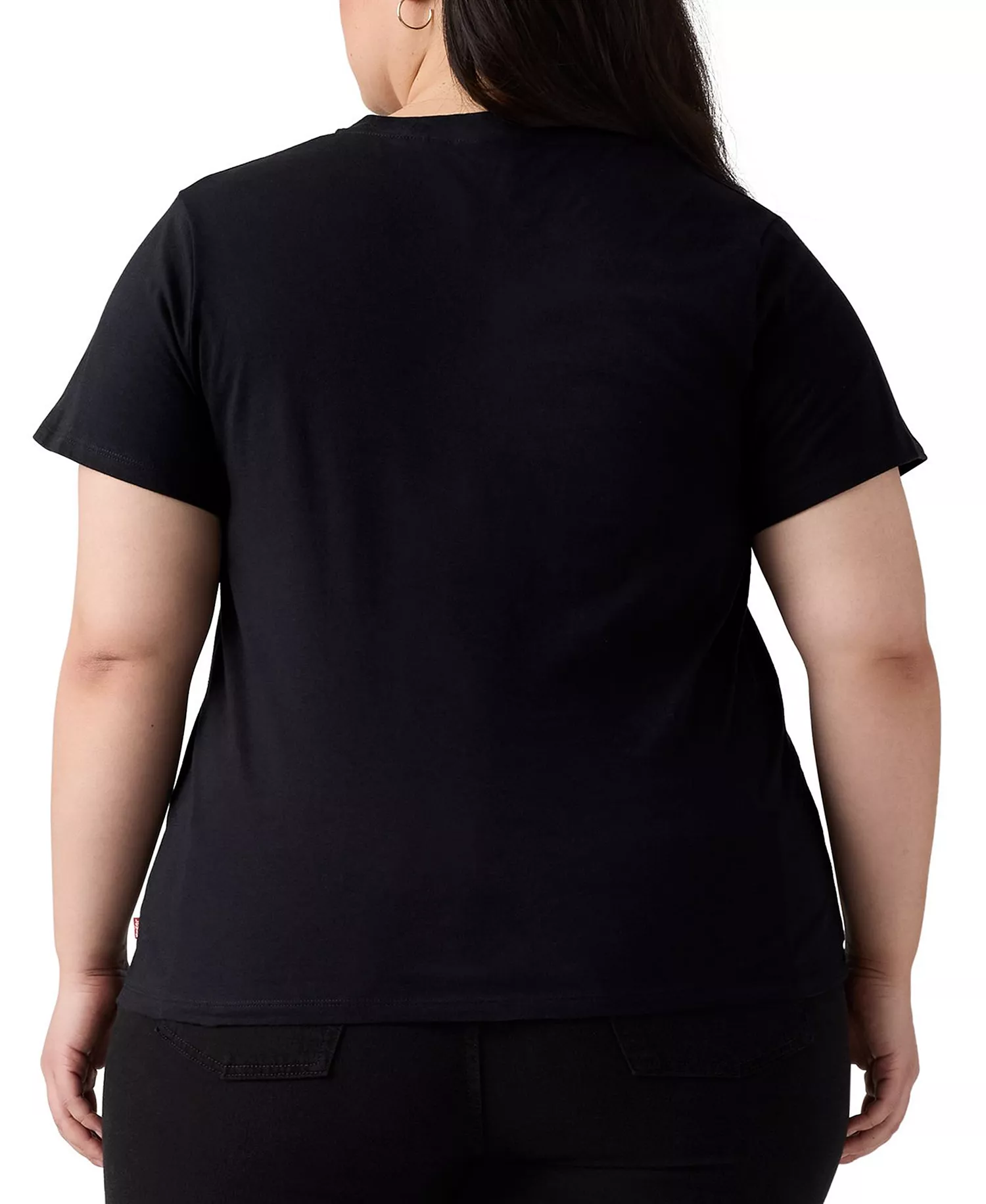 Plus Size Cotton Perfect Studded Logo T-Shirt - Shine Plus Anthracite - 1X