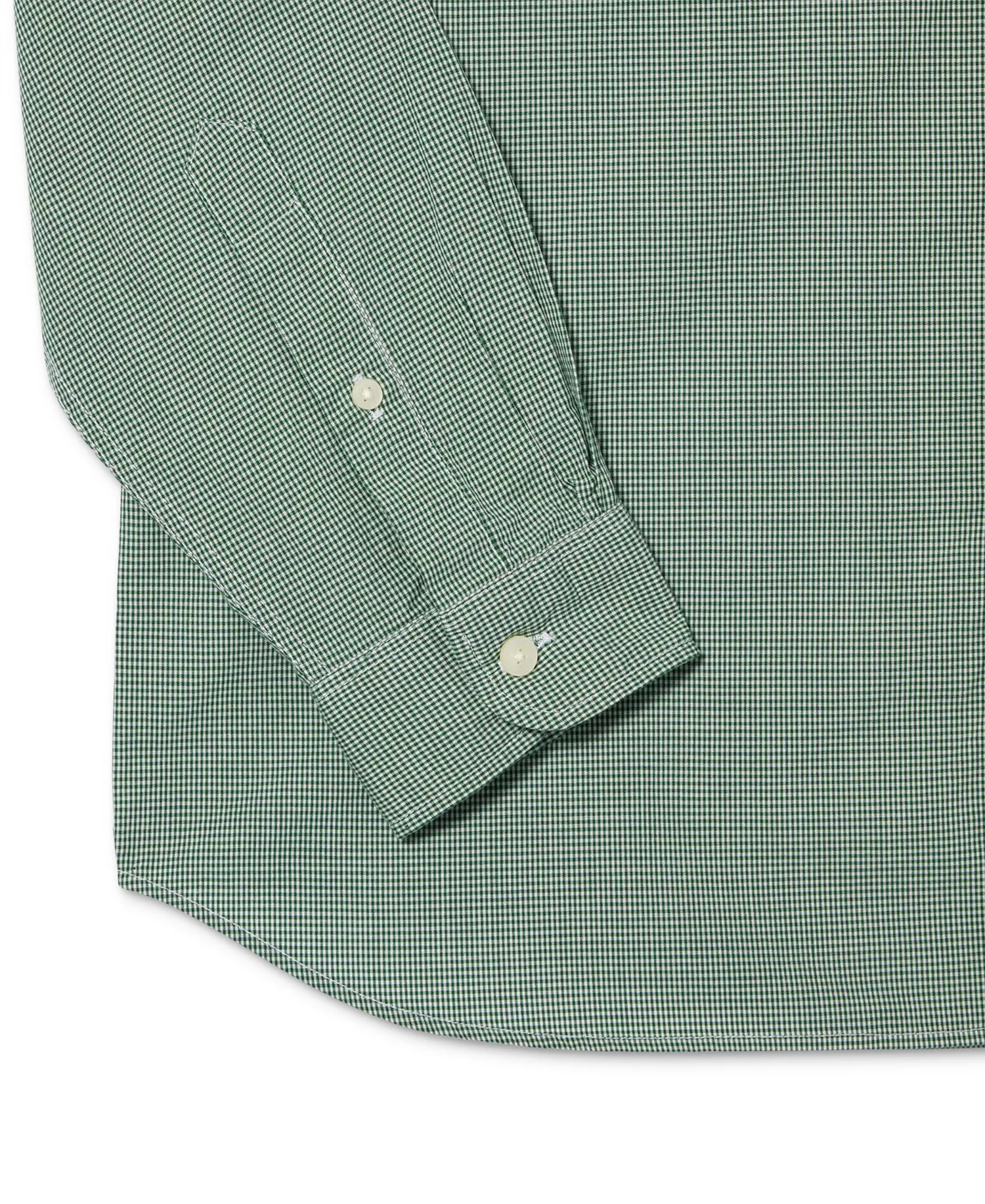 Men's Regular-Fit Gingham Check Button-Down Shirt  - 737 WHITE/ - 44