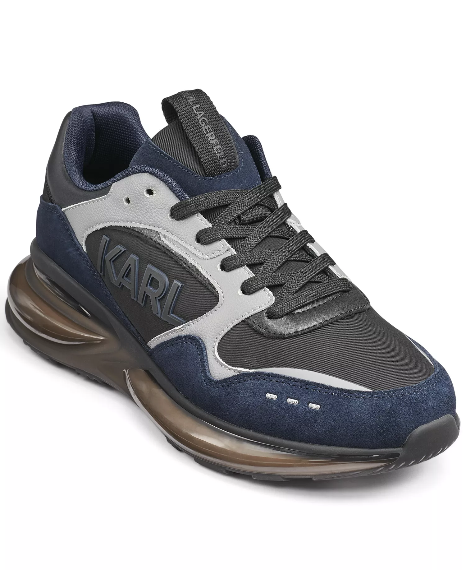 Men's Karl Side Sneaker - Black - 10.5M