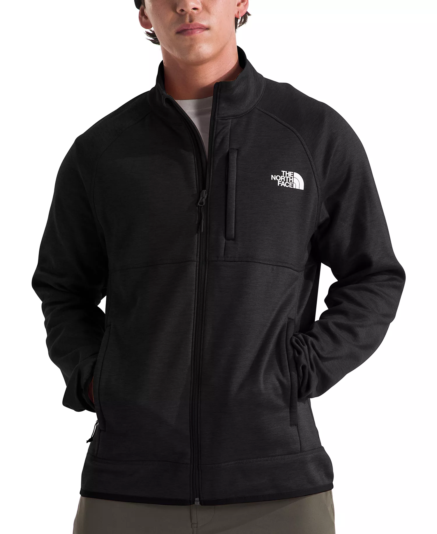 Men's Canyonlands Full Zip Fleece Jacket - Tnf Black-npf - 2XL