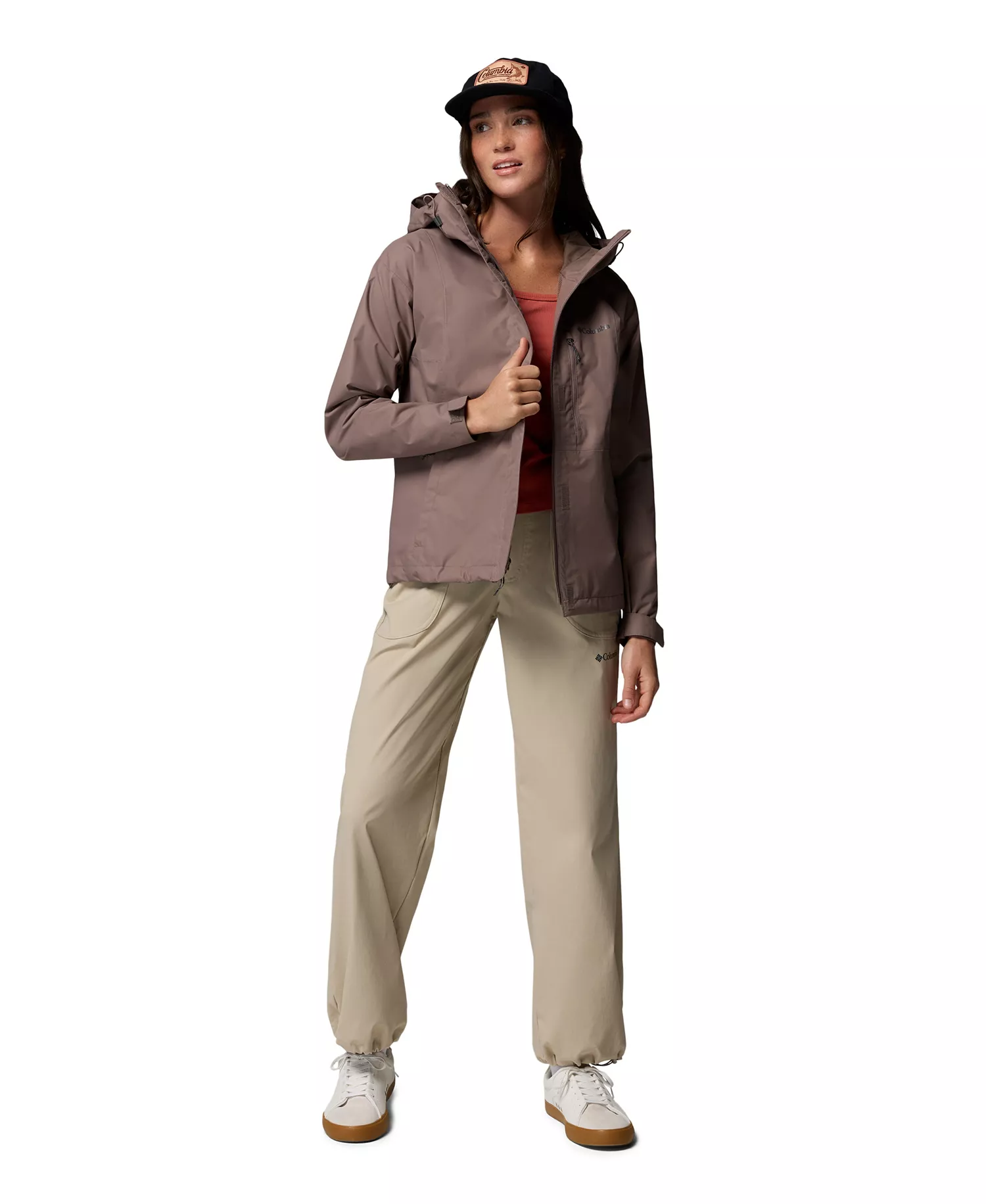 Women's Hikebound II Hooded Waterproof Jacket - Black - L