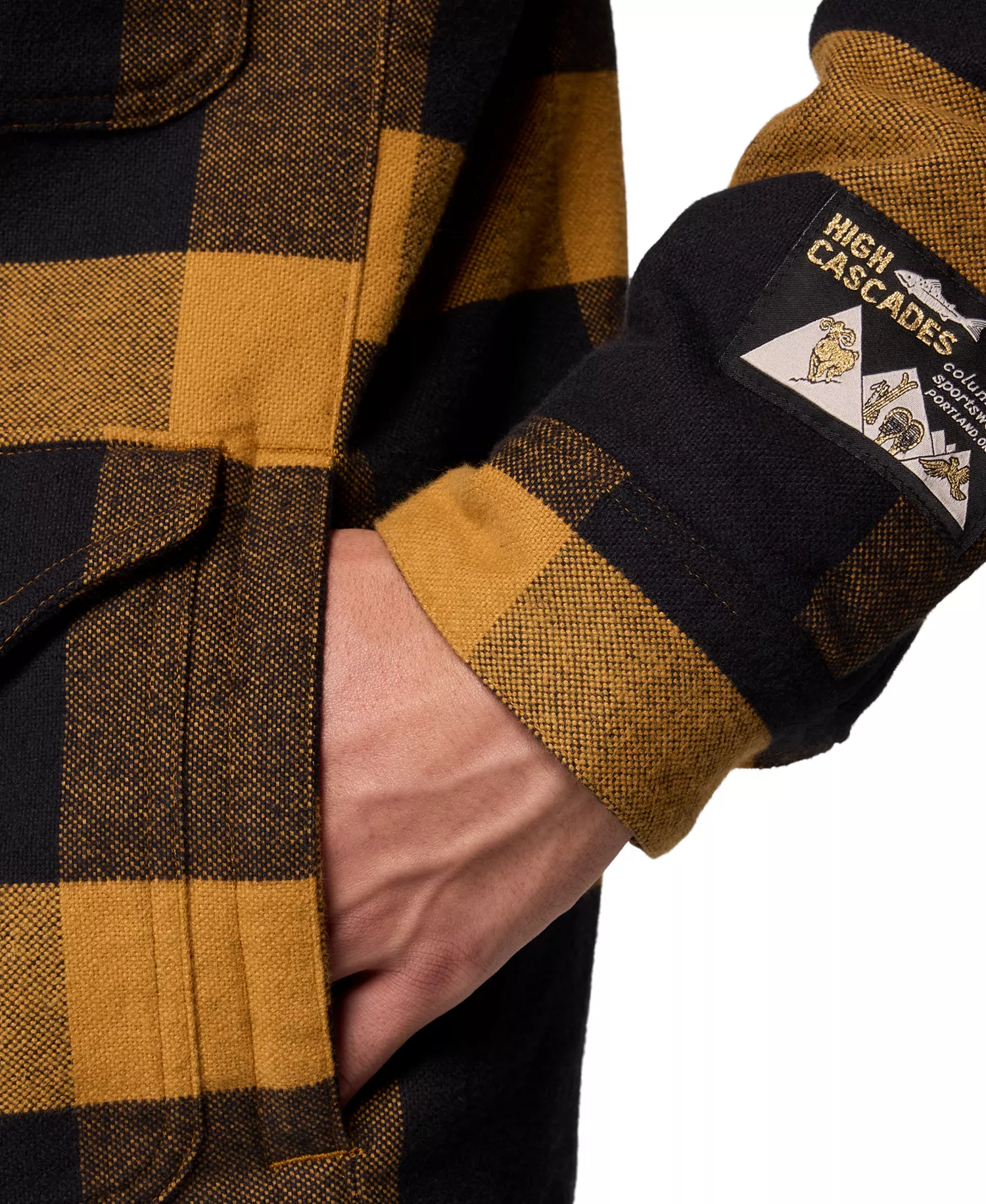 Men's High Cascades Shirt Jacket - Maple sugar - L