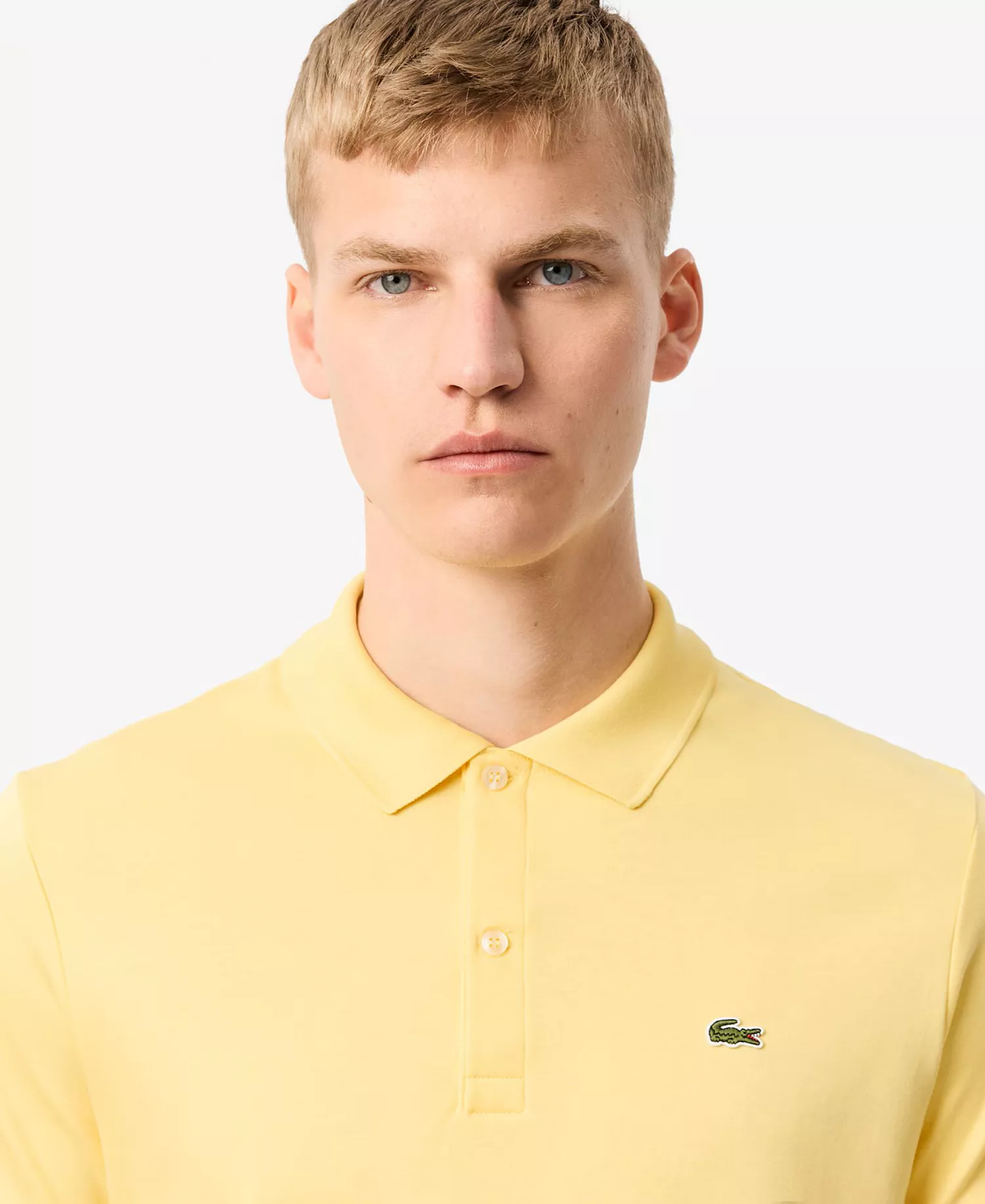 Men's Regular-Fit Soft Touch Short-Sleeve Polo Shirt - 107 - Yellow - 2XL