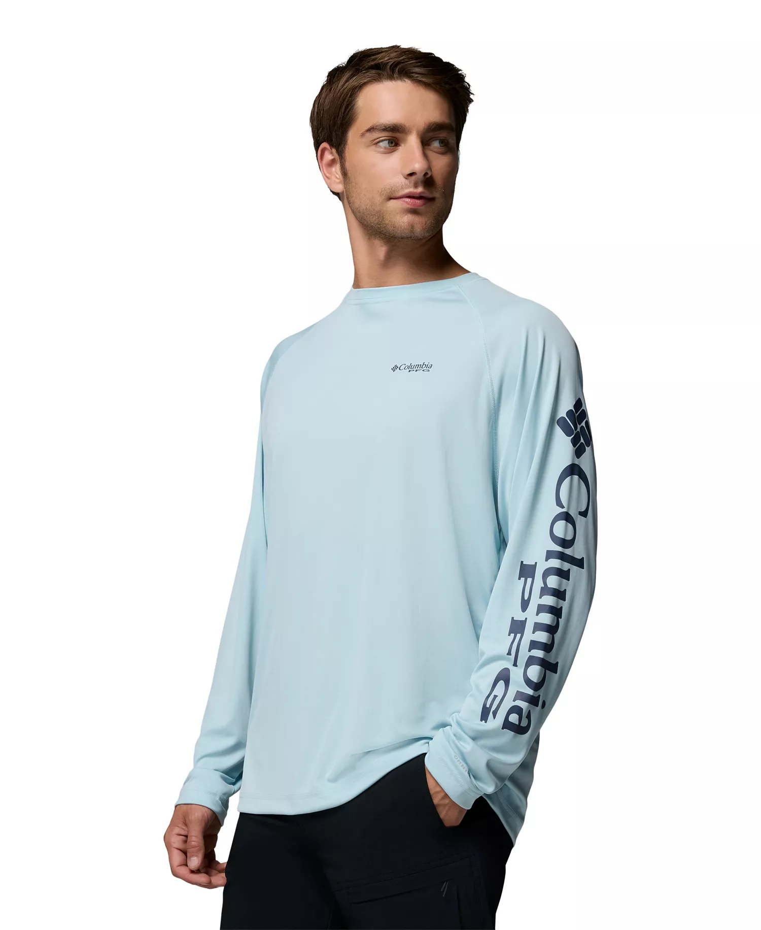 Men's Terminal Tackle UPF 50 Quick Dry Shirt - Beet/White logo - L