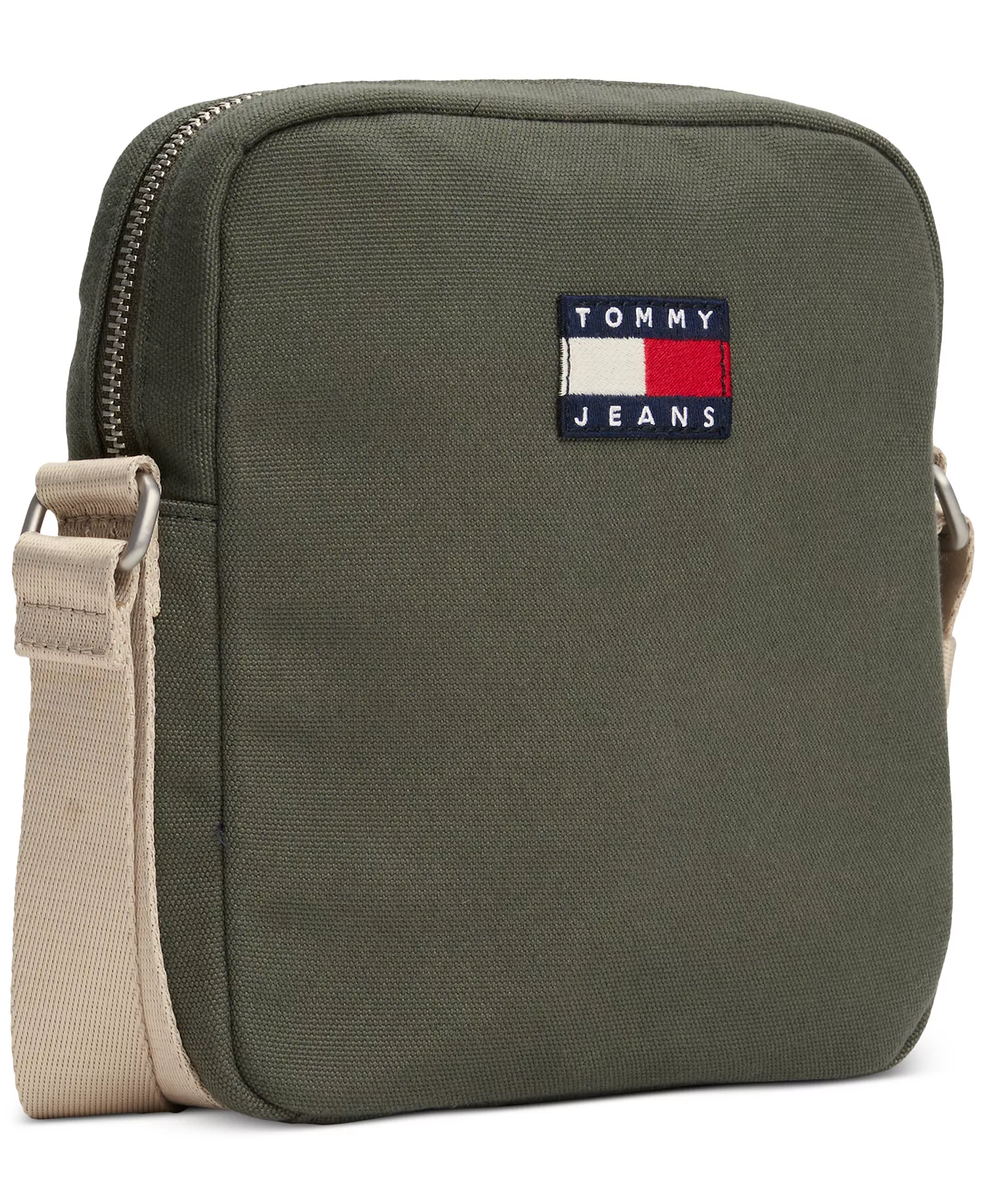 Men's Tommy Jeans Retro Reporter Bag - Pewter Green - No Size