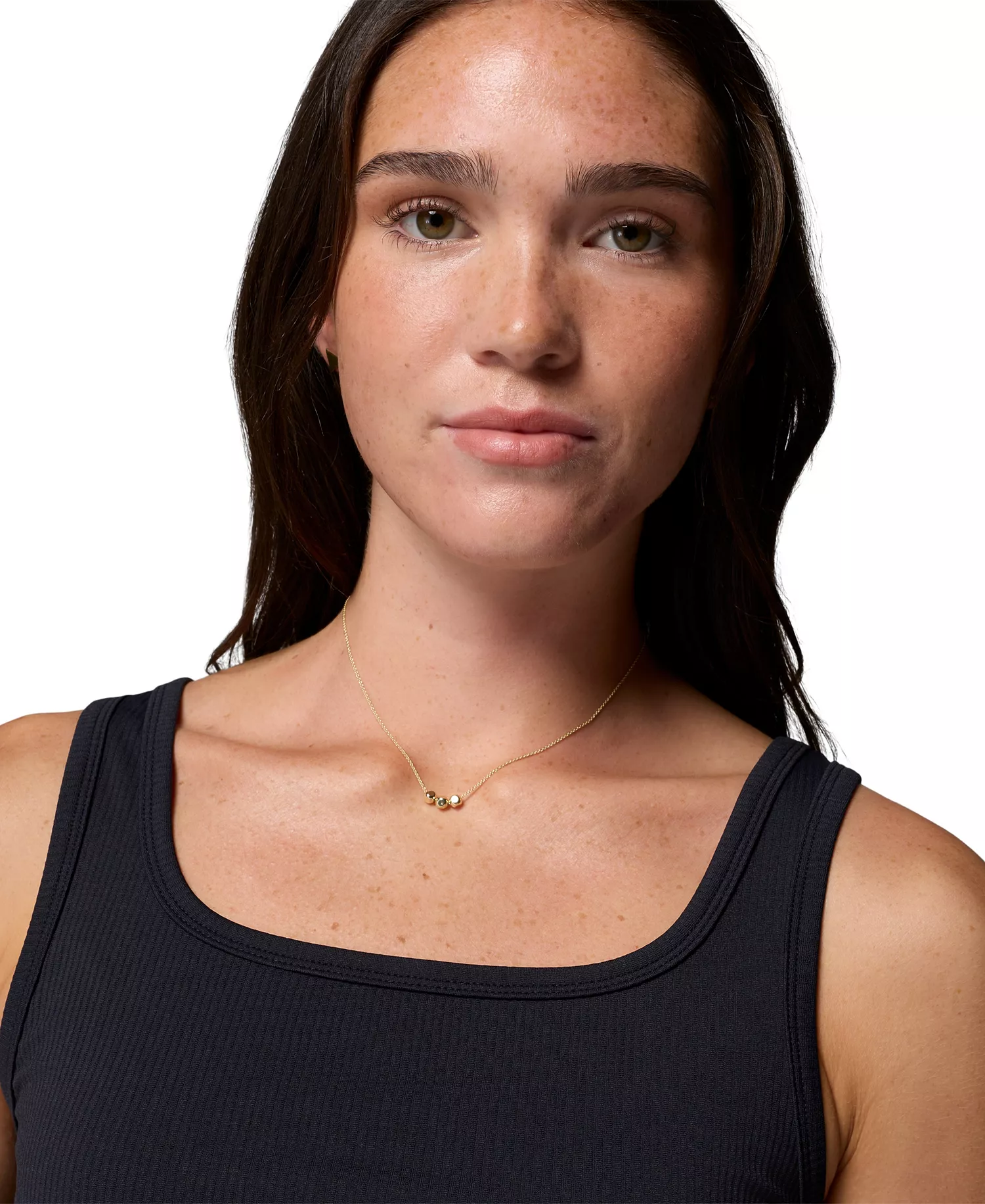 Women's Pinetown Canyon Rib Tank Top - Black - L