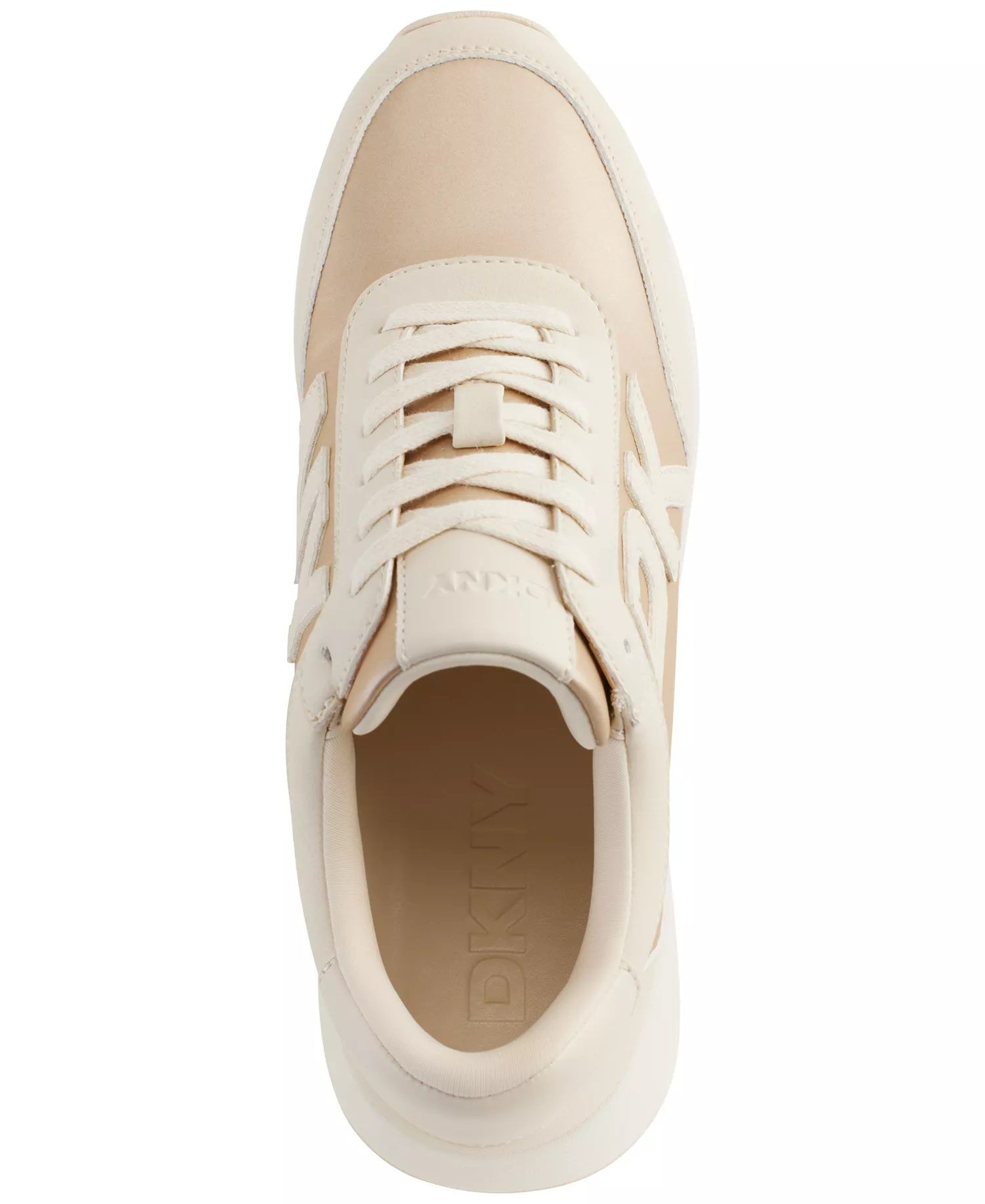 Oaks Logo Appliqué Athletic Lace Up Sneakers, Created for Macy's  - Bone - 10M