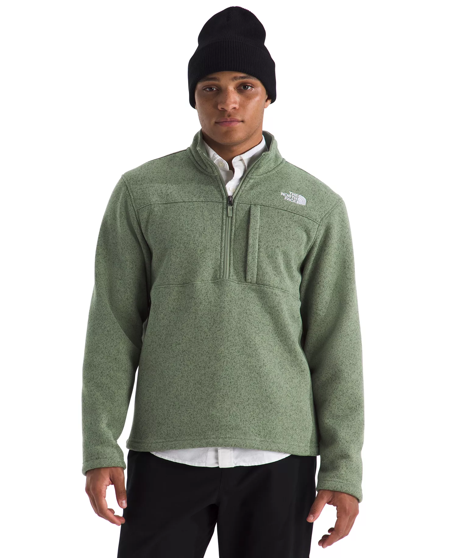 Men's Gordon Lyons Quarter Zip Jacket - Bark Mist Heather - 2XL