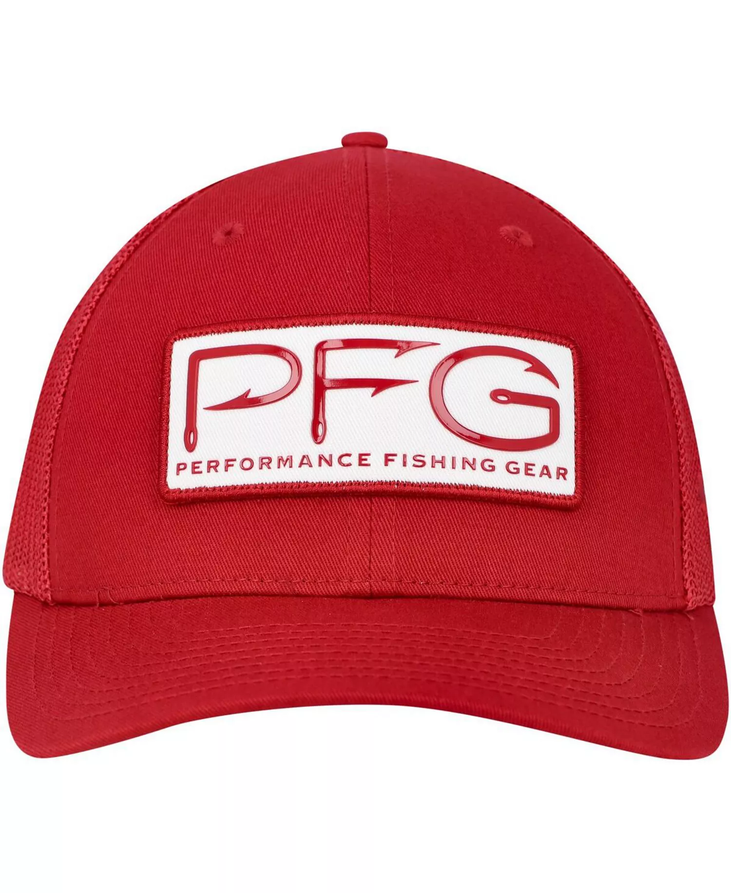 Men's Cardinal Arkansas Razorbacks PFG Hooks Flex Hat - Cardinal - L/XL