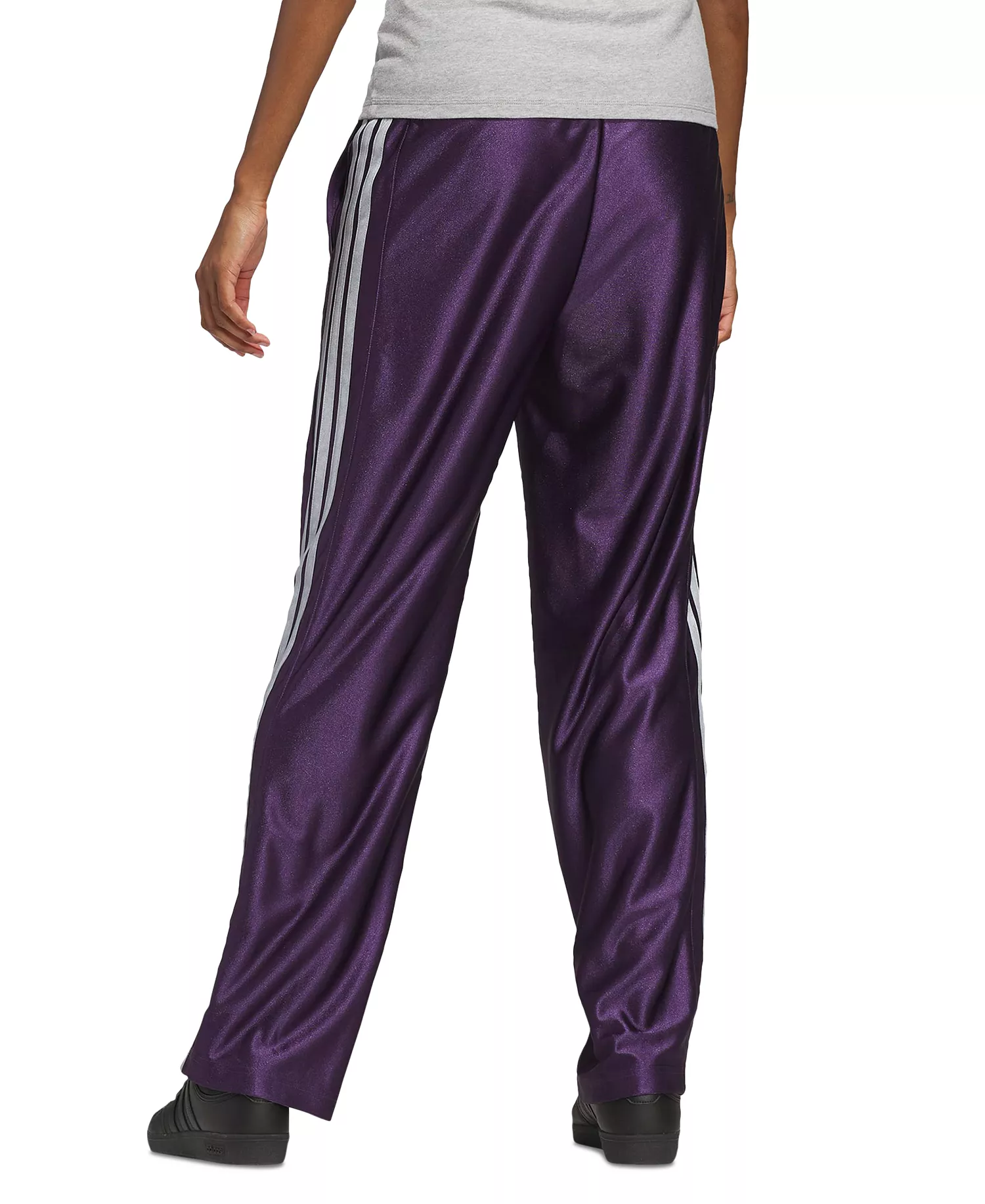 Women's Shine Full Length Sportswear Pants - Aurora Plum - L