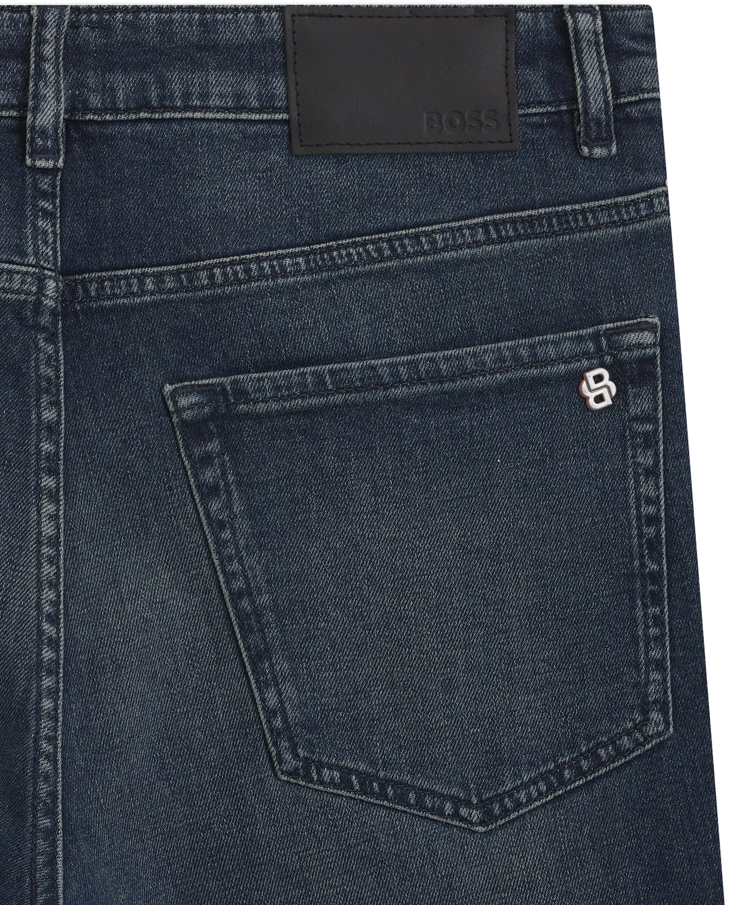 Men's Blue Comfort-Stretch Denim Maine Regular-Fit Jeans - Navy - 30x34