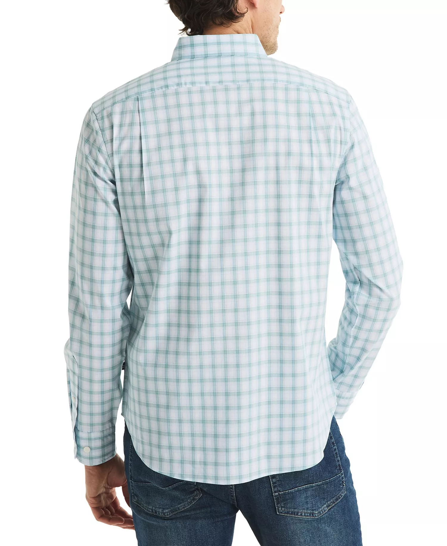 Men's Plaid Classic-Fit Shirt - Light Fern             - 2XL