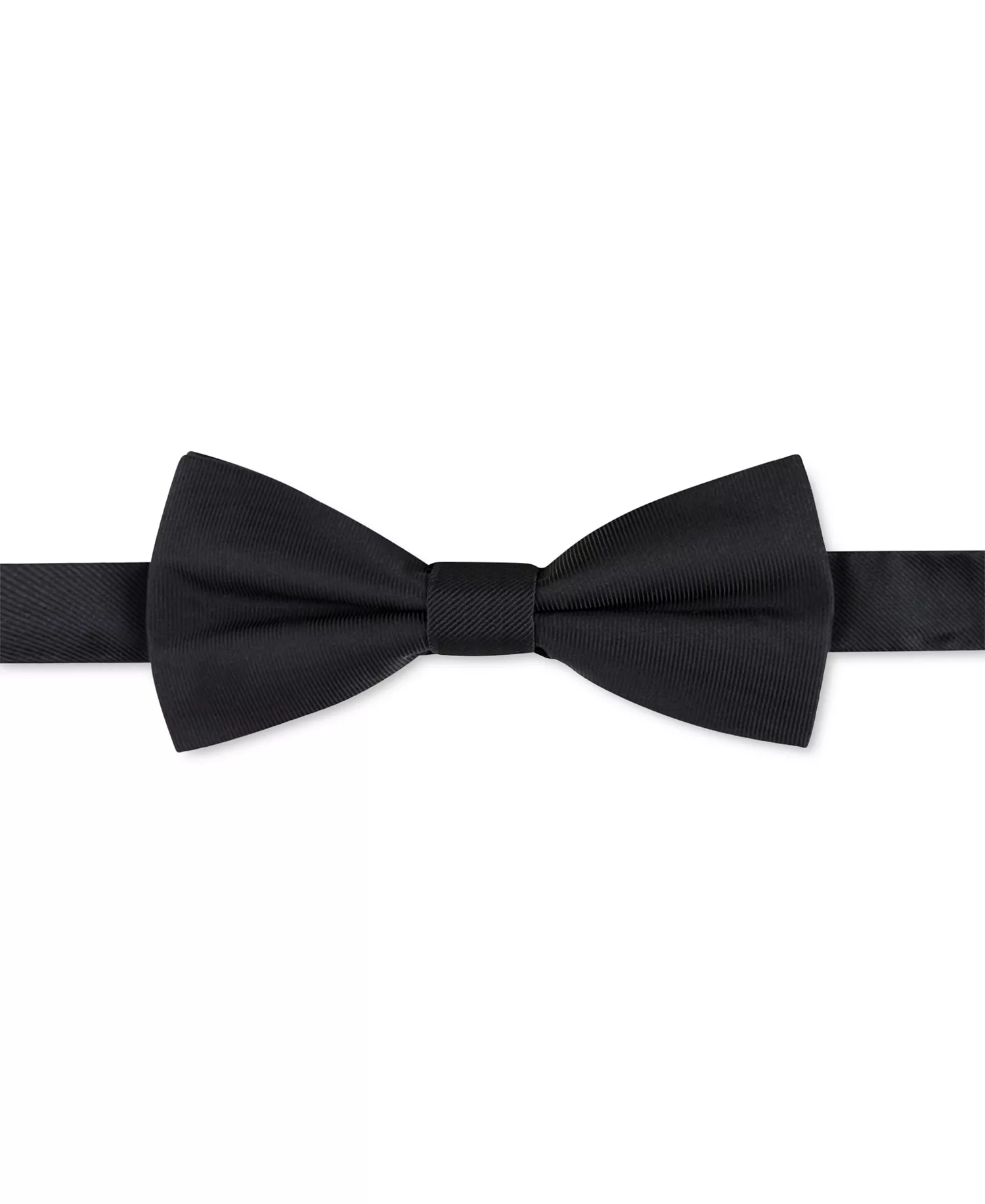 Men's Unison Solid Self-Tie Bow Tie - Black - ONE SIZE