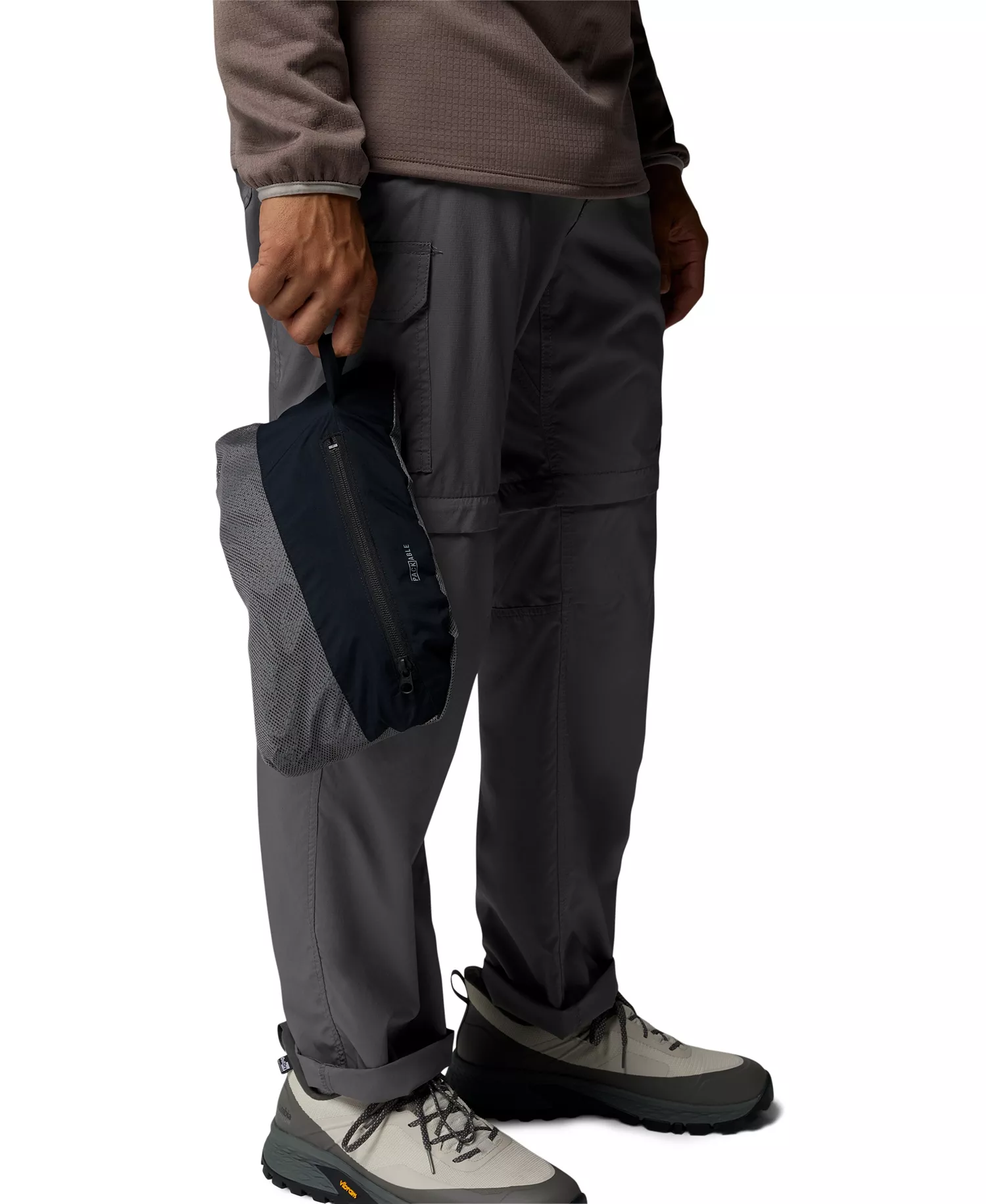 Men's Trailborne Hooded Jacket - Black - L