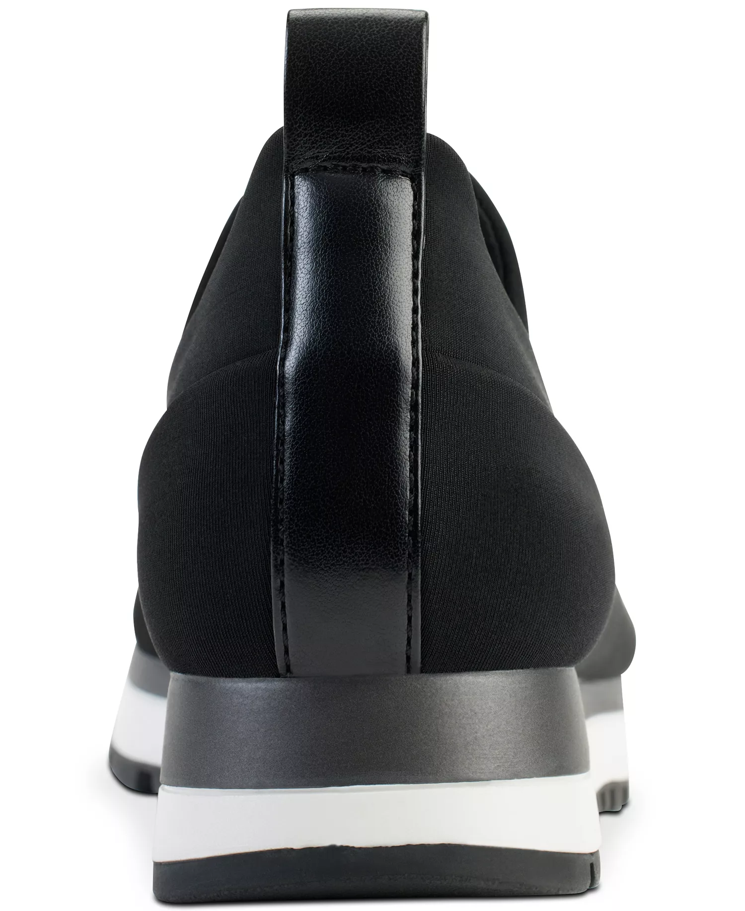 Jadyn Logo Slip-On Casual Sneakers, Created for Macy's - Black/ Dark Gunmetal - 10M