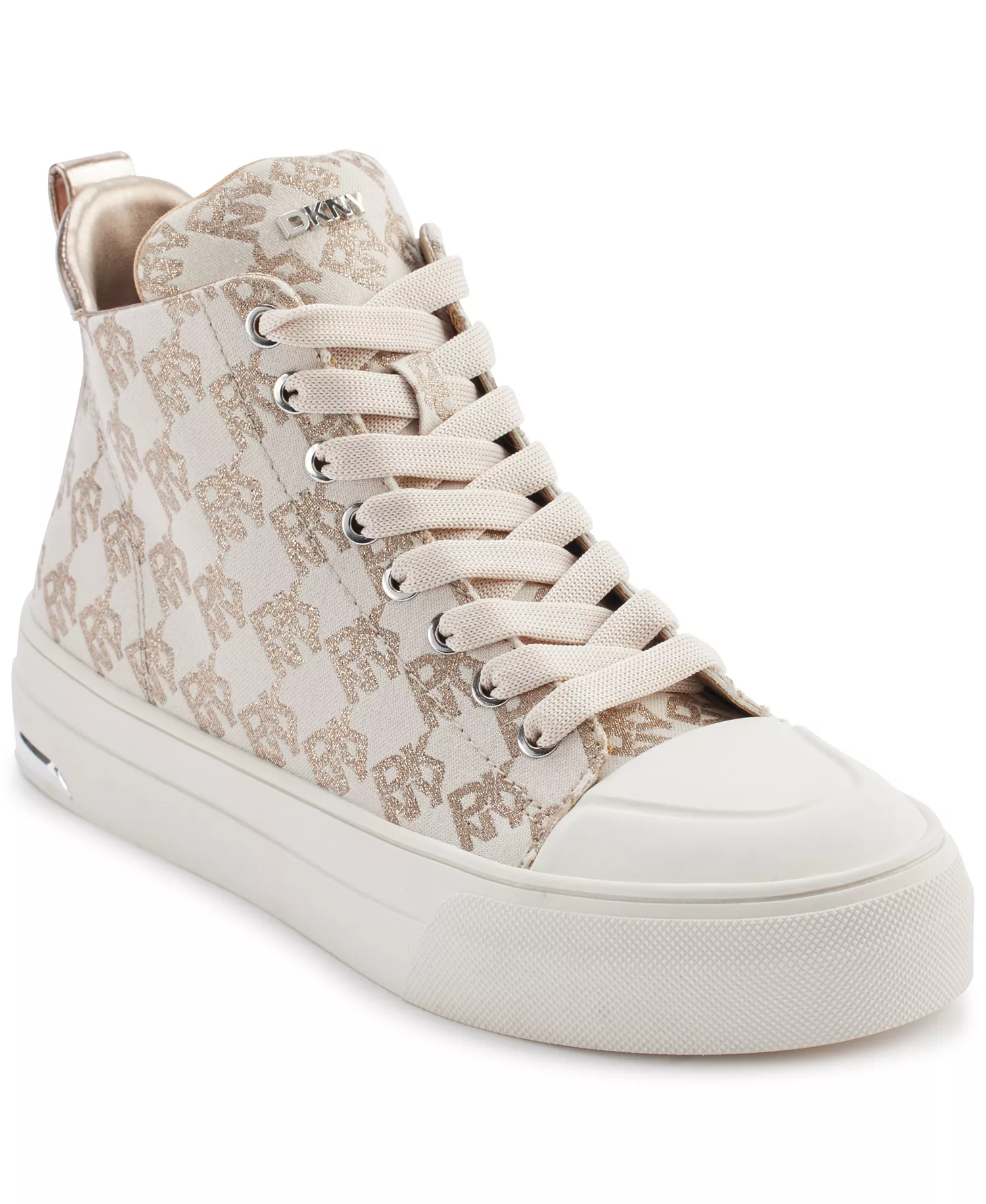 Women's Yaser Lace-Up Mid Top Sneakers - Bone - 11M