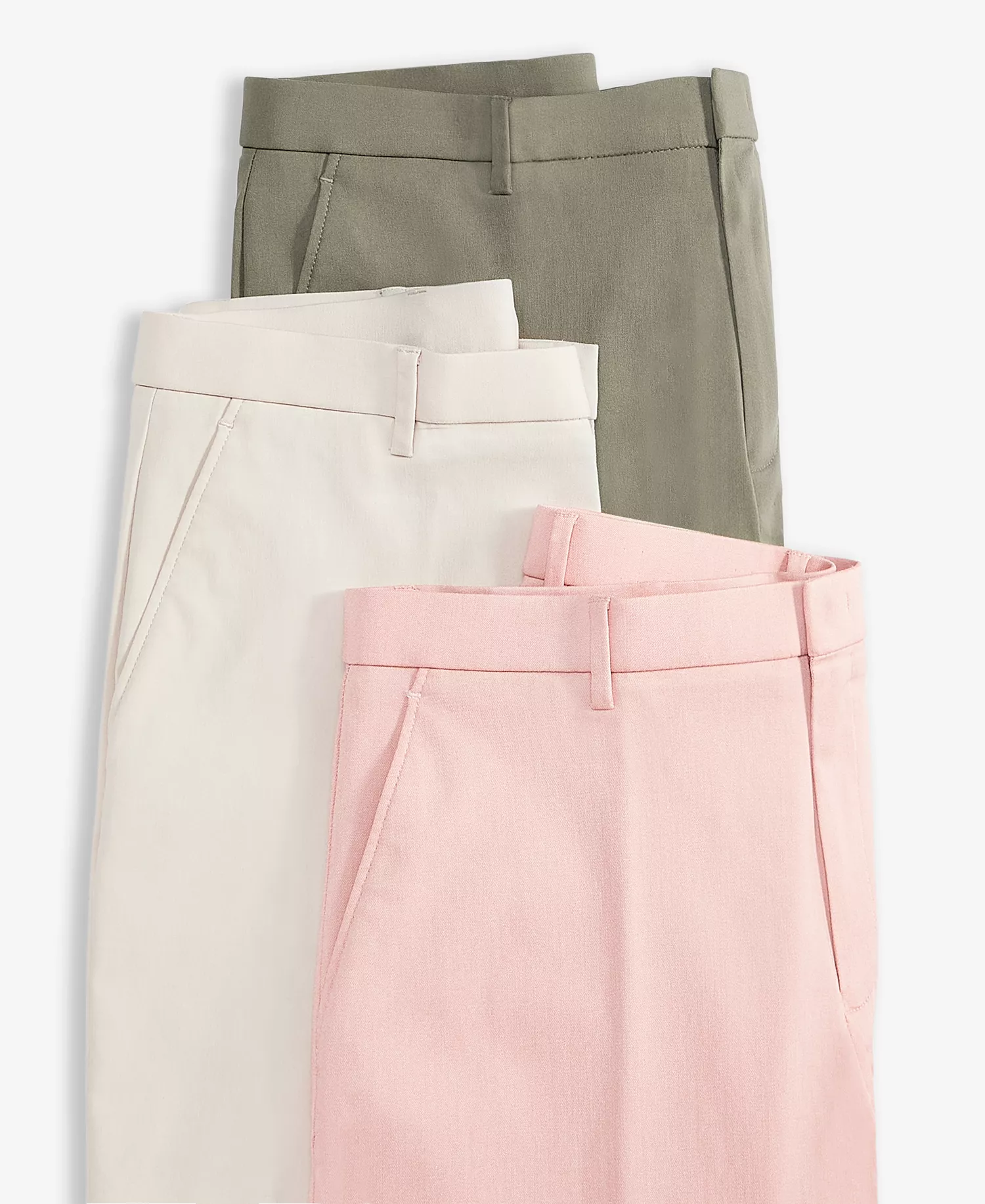 Men's Modern-Fit Solid Dress Pants - Coral - 32 - 30