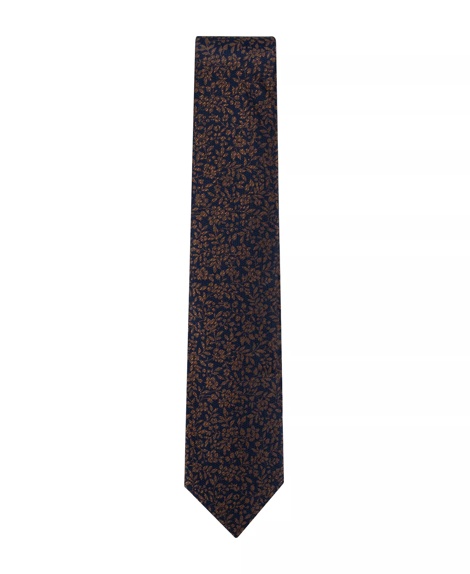 Men's Grahm Floral Tie - Rust - ONE SIZE