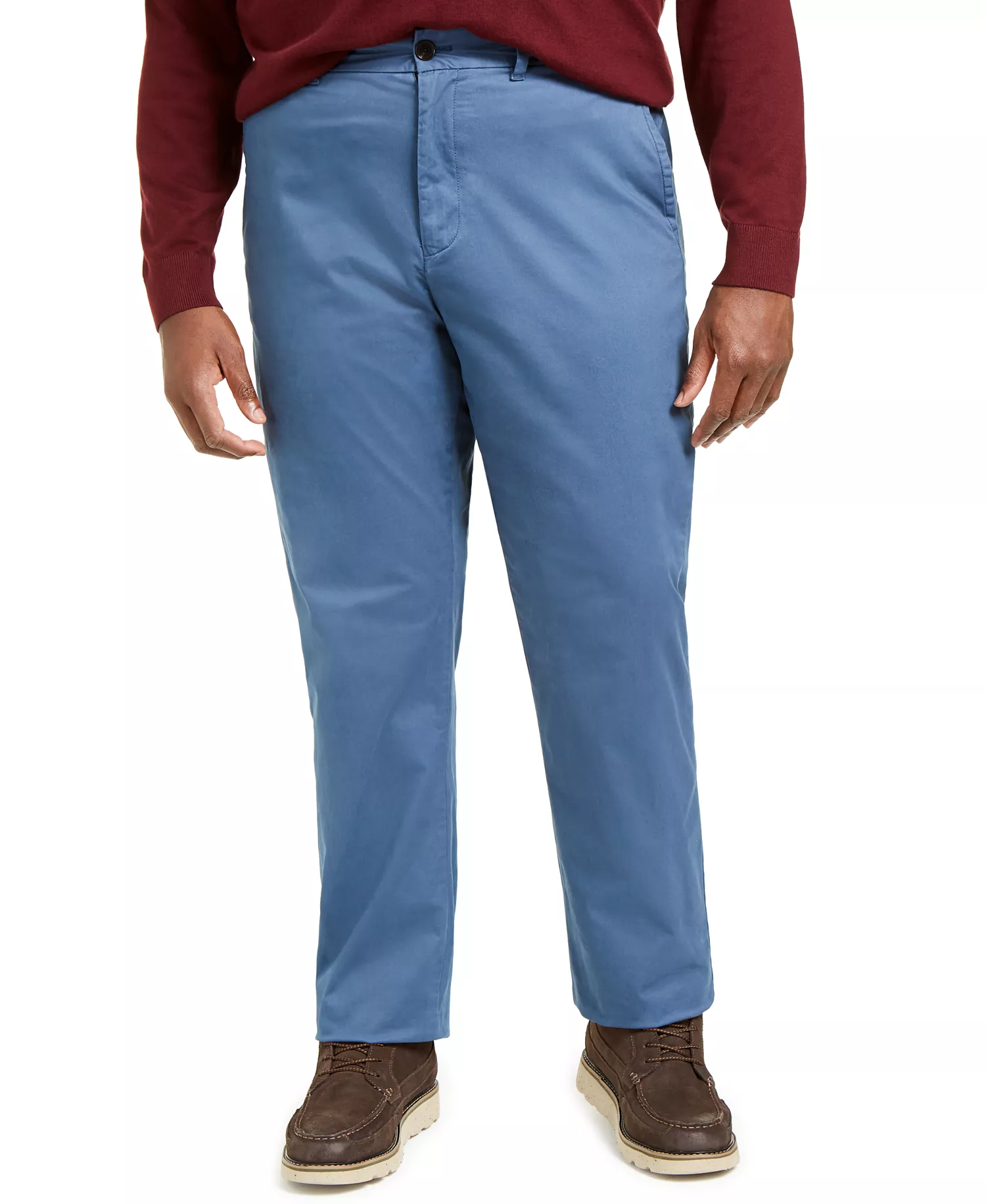 Men's Big & Tall TH Flex Stretch Custom-Fit Chino Pants - Bayhead Blue - 36 - 30