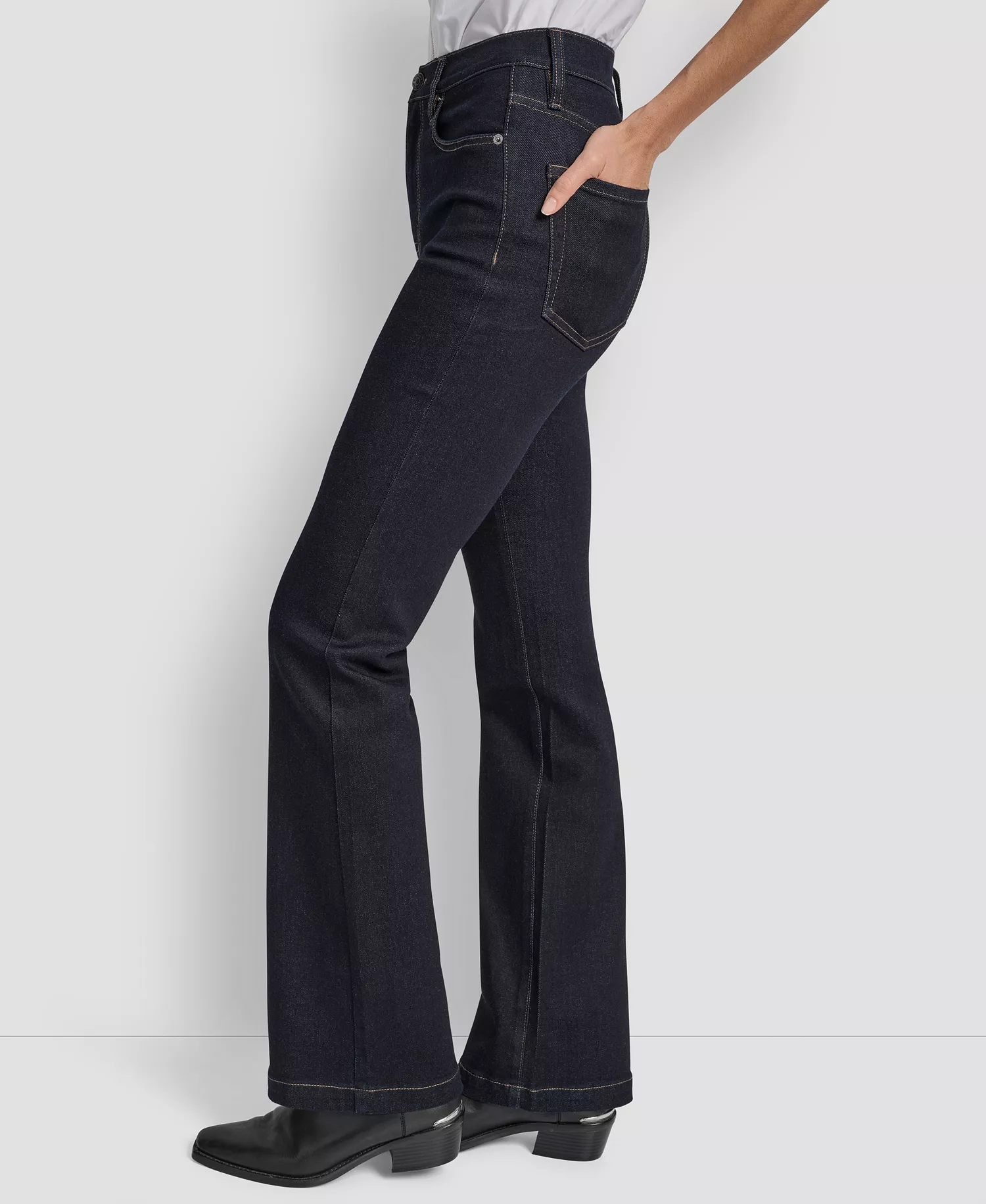 Women's High Rise Flare Jeans - Bankers Ink - 32