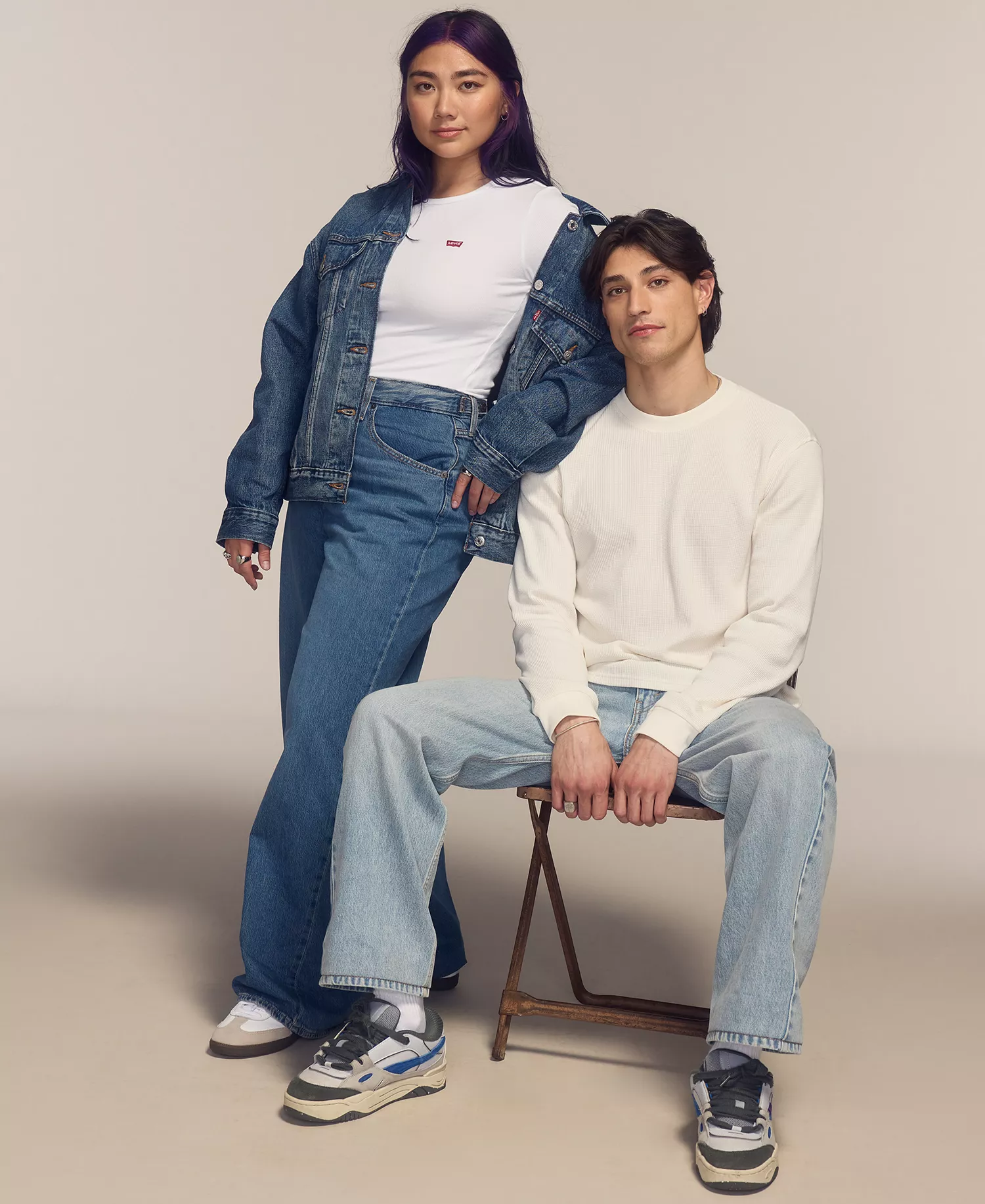 Men's Waffle Knit Thermal Long Sleeve T-Shirt - Chisel Gray - 2XL