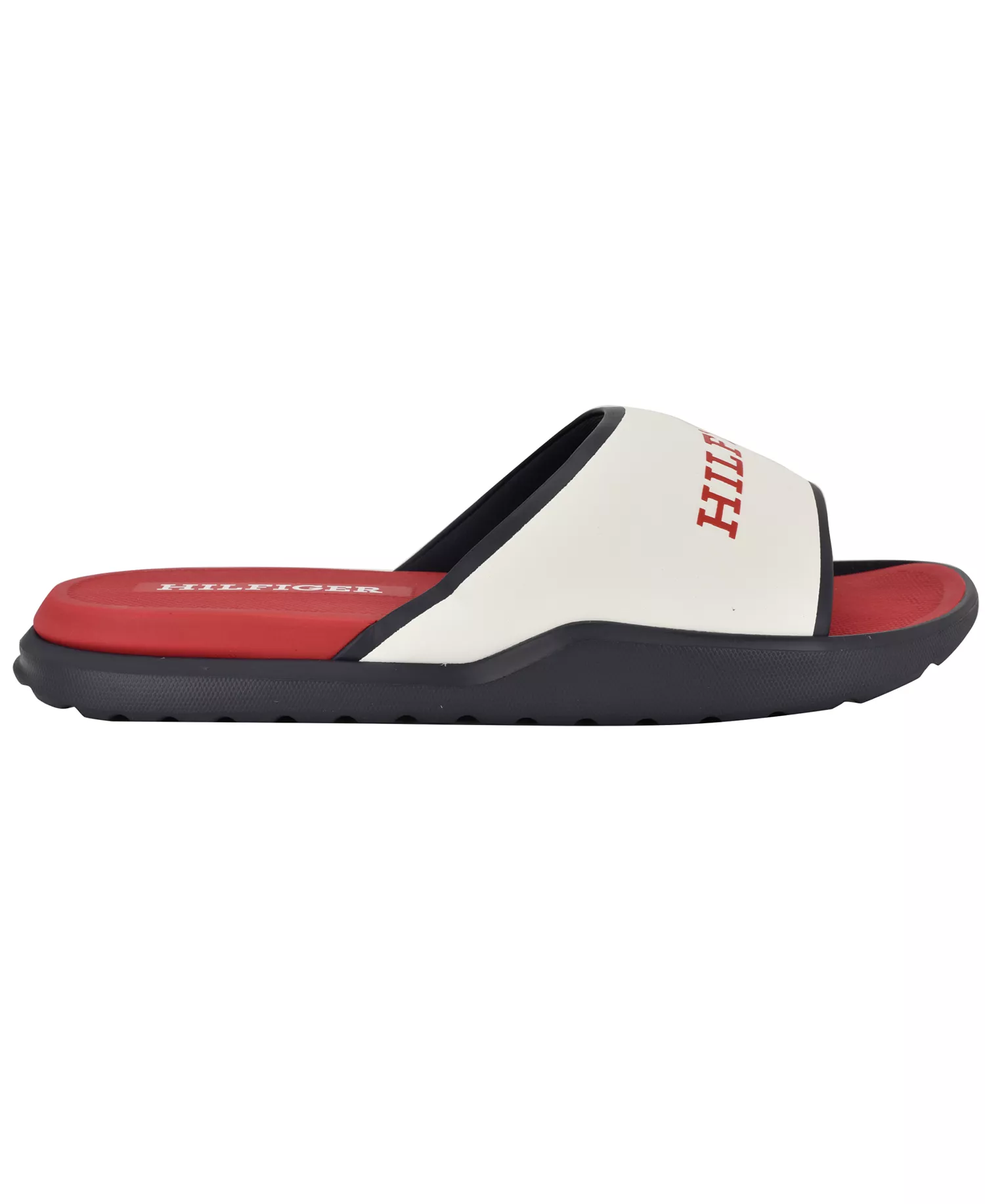 Men's Marson Fashion Slides - White, Navy multi - 10M