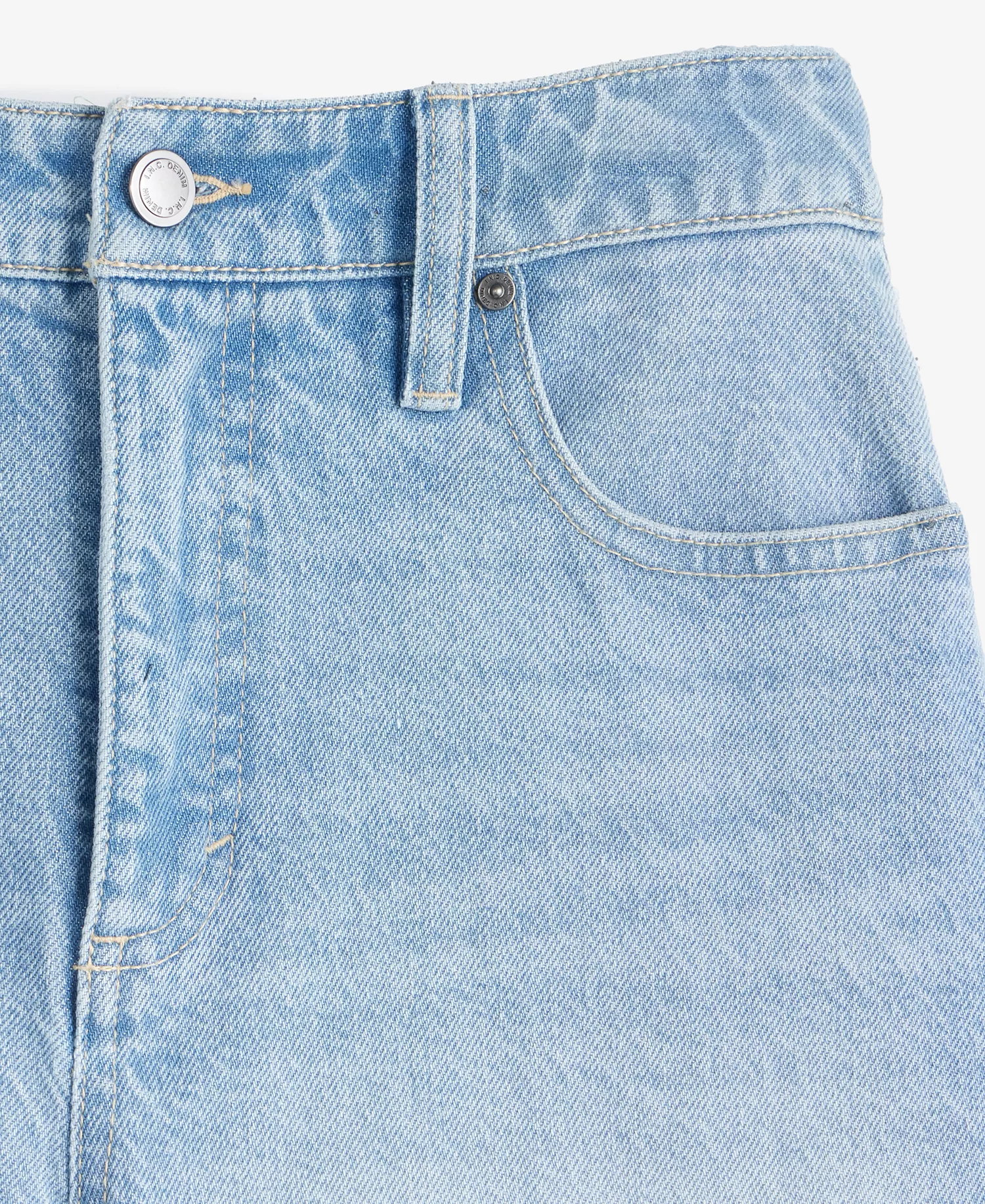 Women's High-Rise Barrel-Leg Jeans, Macy's Exclusive  - Solice Wash - 10