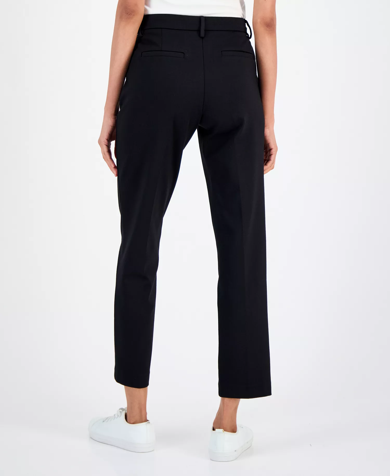 Nautica Women's Ponte Pants - Black - 10