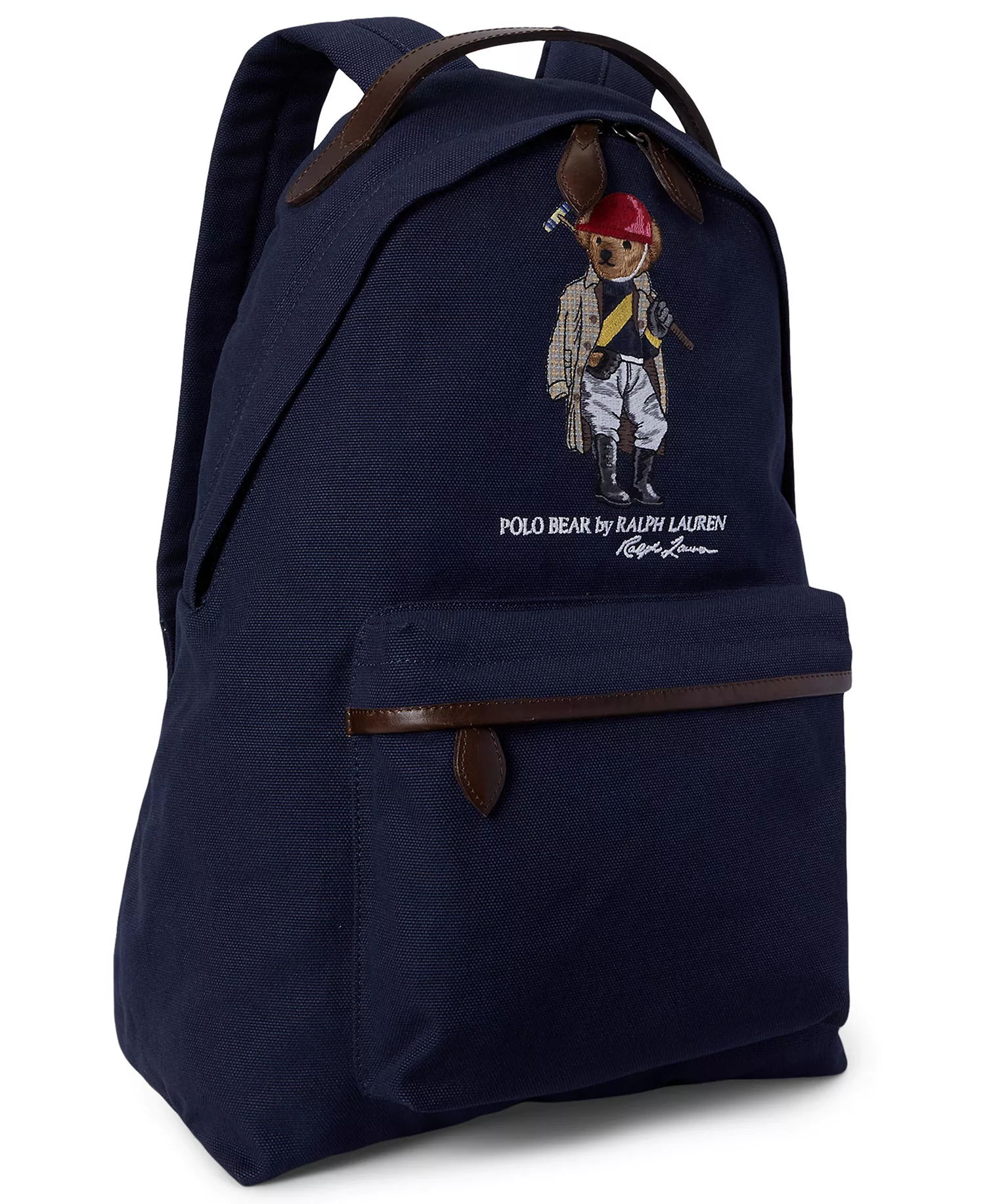 Men's Polo Bear Canvas Backpack - Newport Navy - ONE SIZE