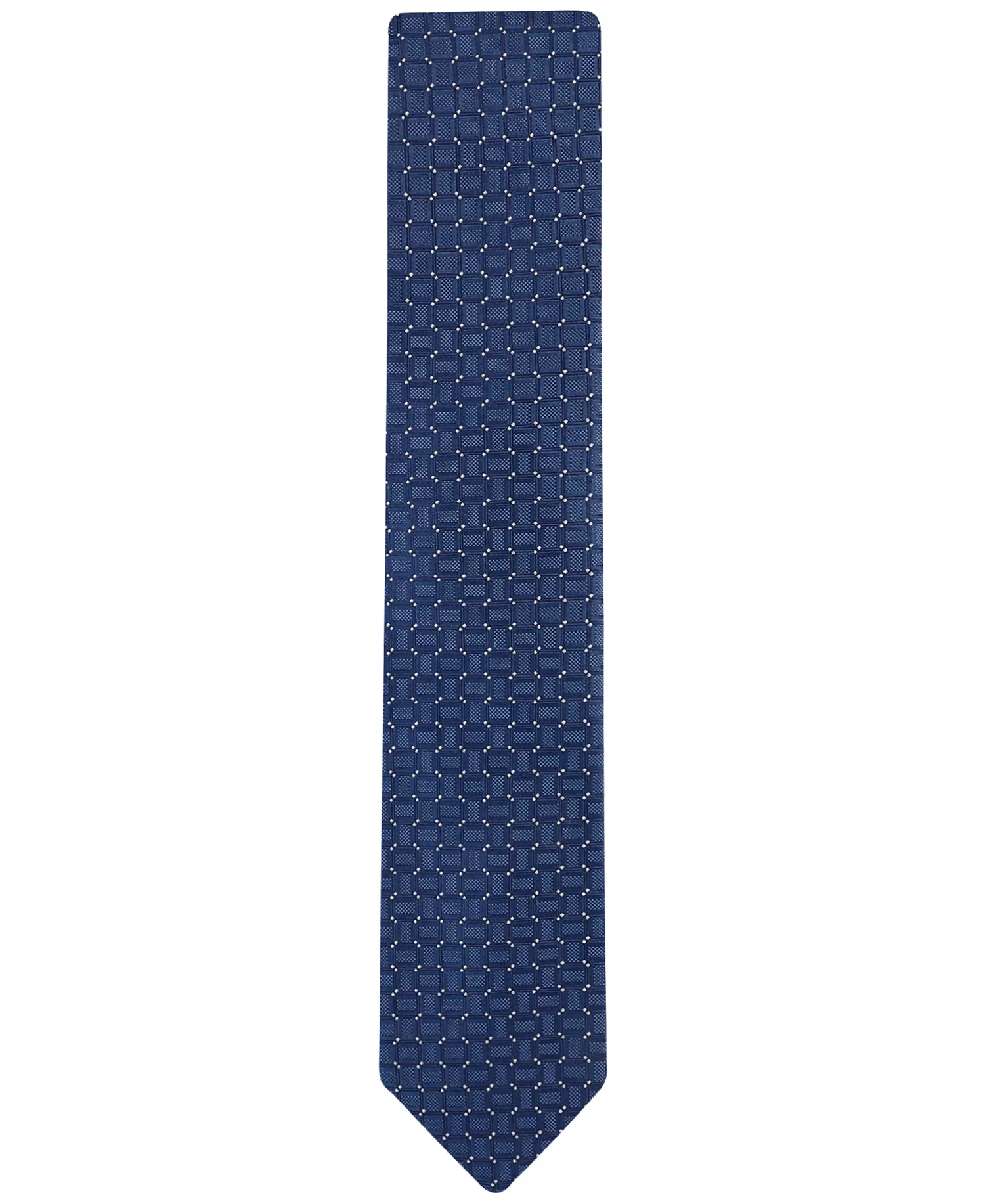 Men's Kinzie Geo-Pattern Tie - Navy - ONE SIZE
