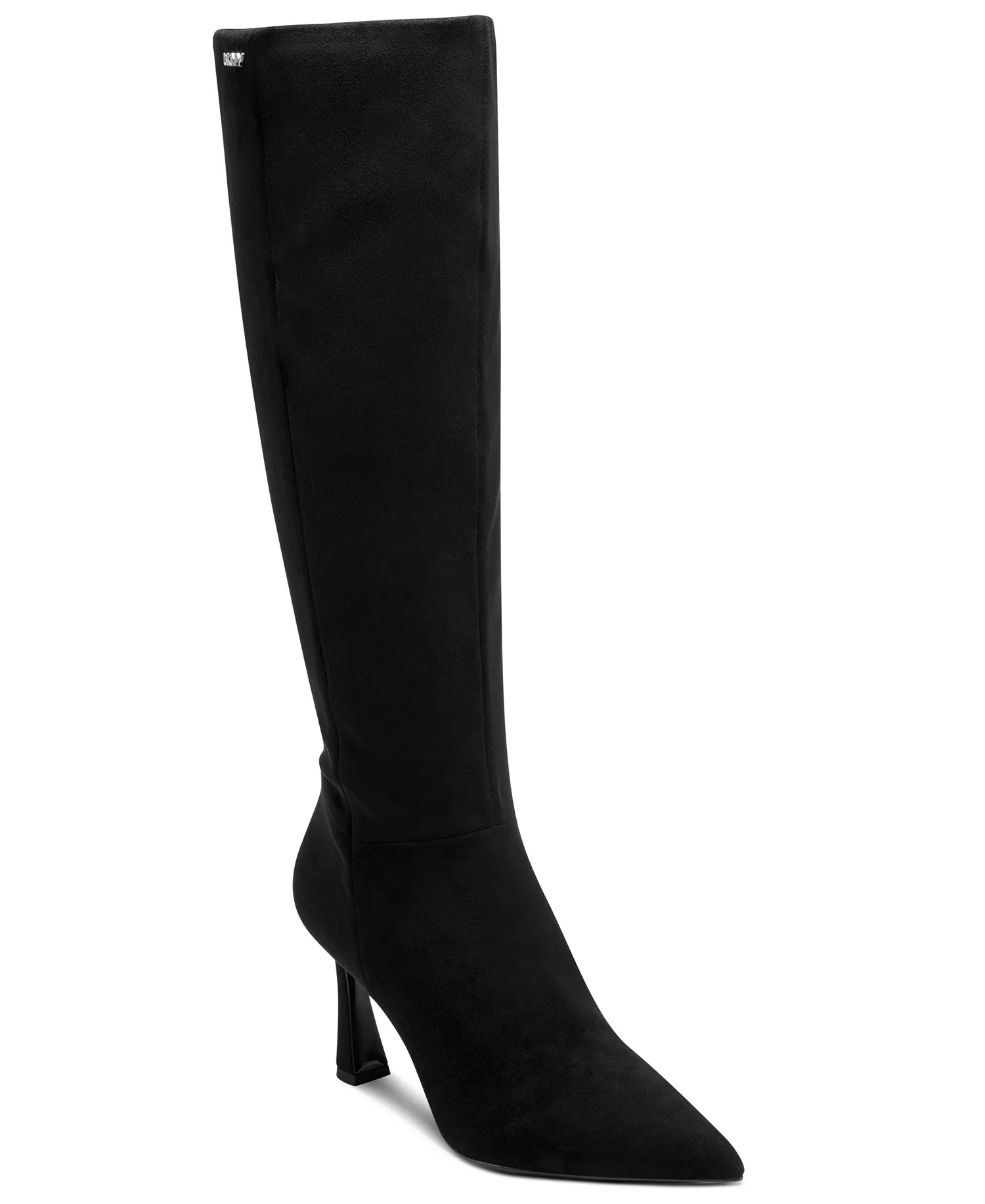 Women's Cainon Pointed Toe Dress Boots - Black Suede - 11M
