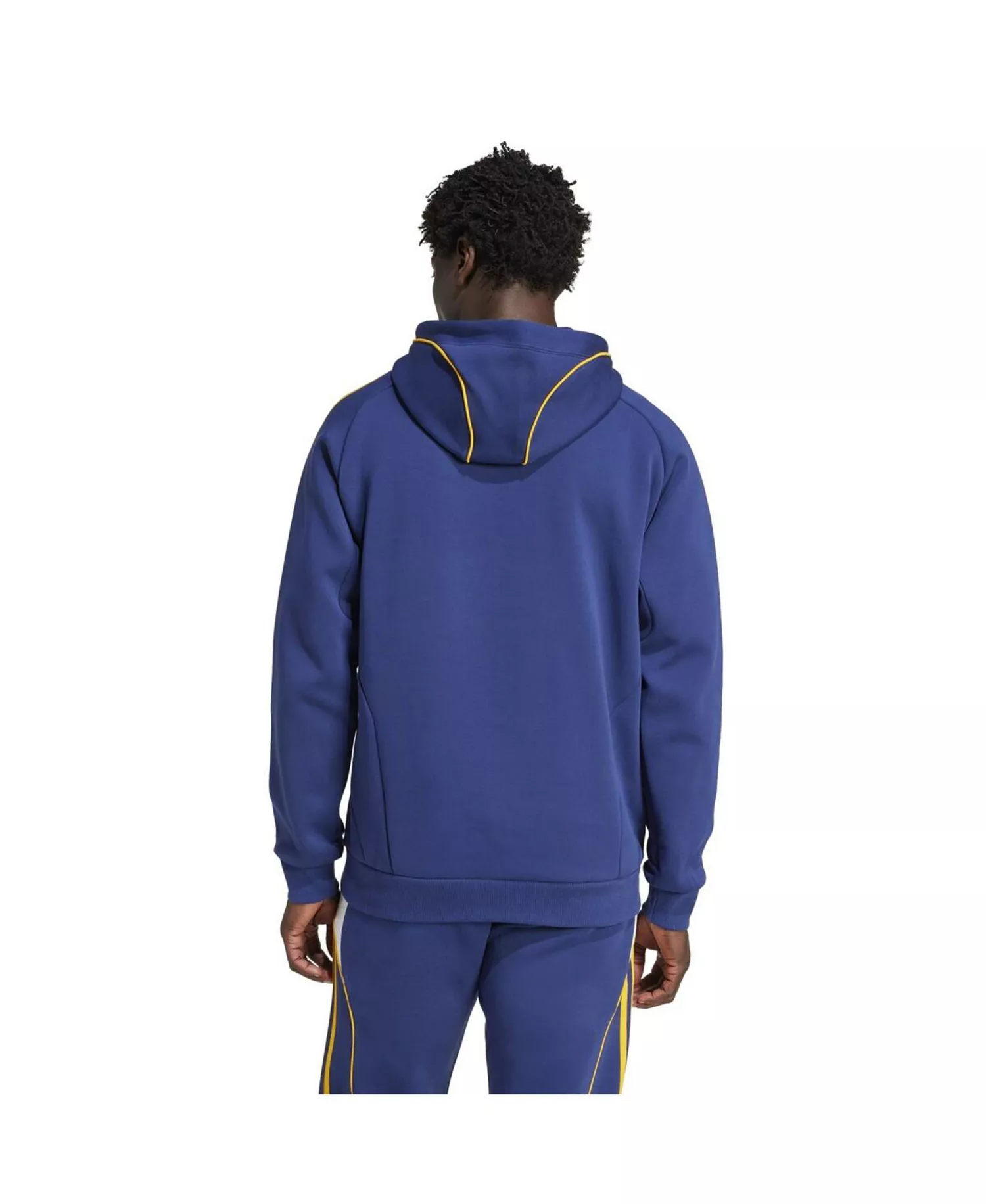 Men's Navy LA Galaxy 2025 Travel Pullover Hoodie - Navy - 2XL