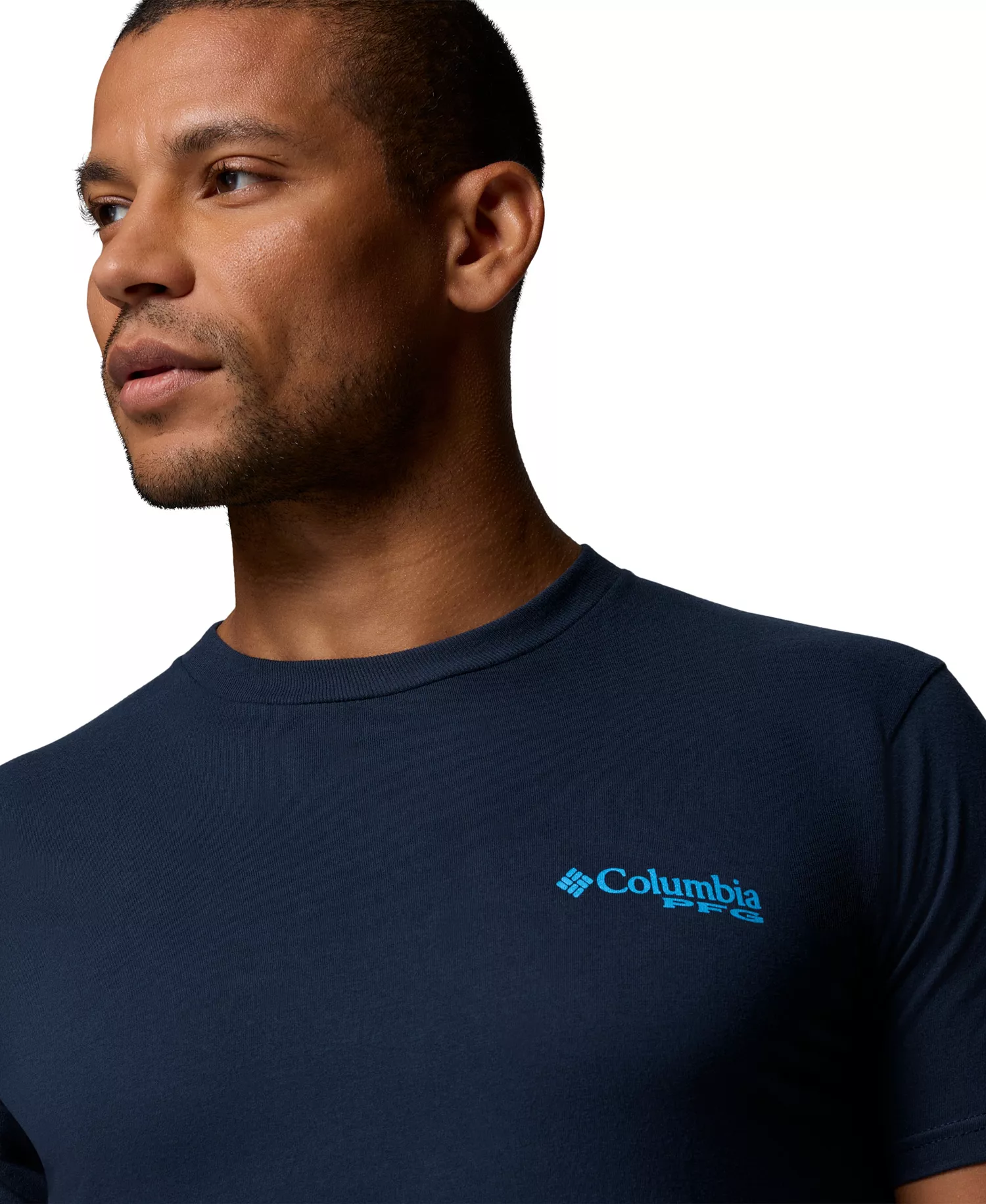 Men's Free Graphic T-Shirt - Columbia navy - L