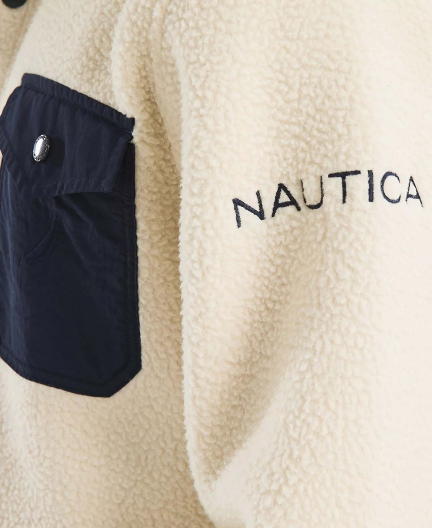 Men's Long Sleeve Snap Shirt - Natural - 2XL