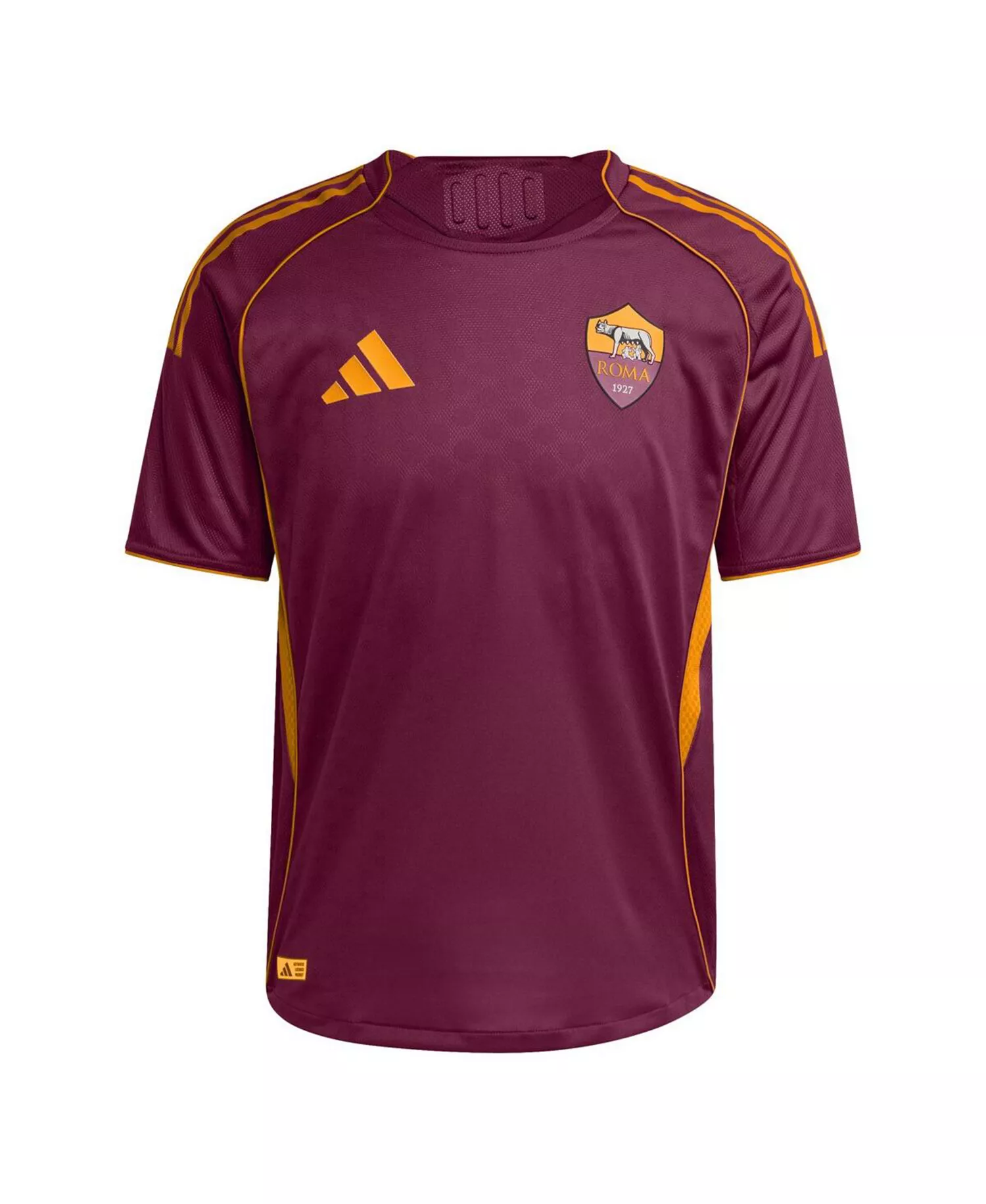 Men's Red AS Roma 2025/26 Home Authentic Jersey - Red - 2XL
