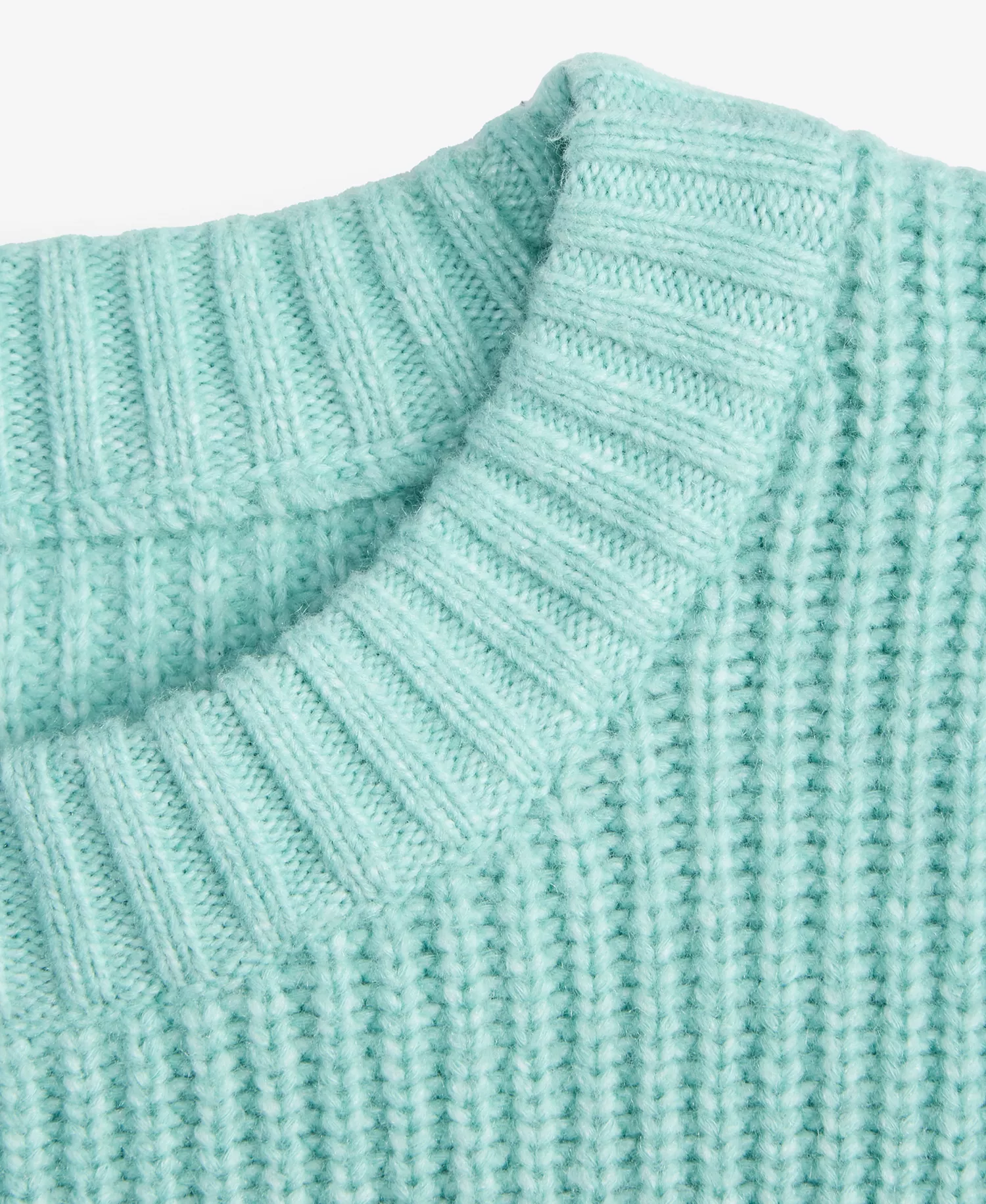 Women's Cozy Crew Neck Sweater, Macy's Exclusive - Tulum Blue - XS