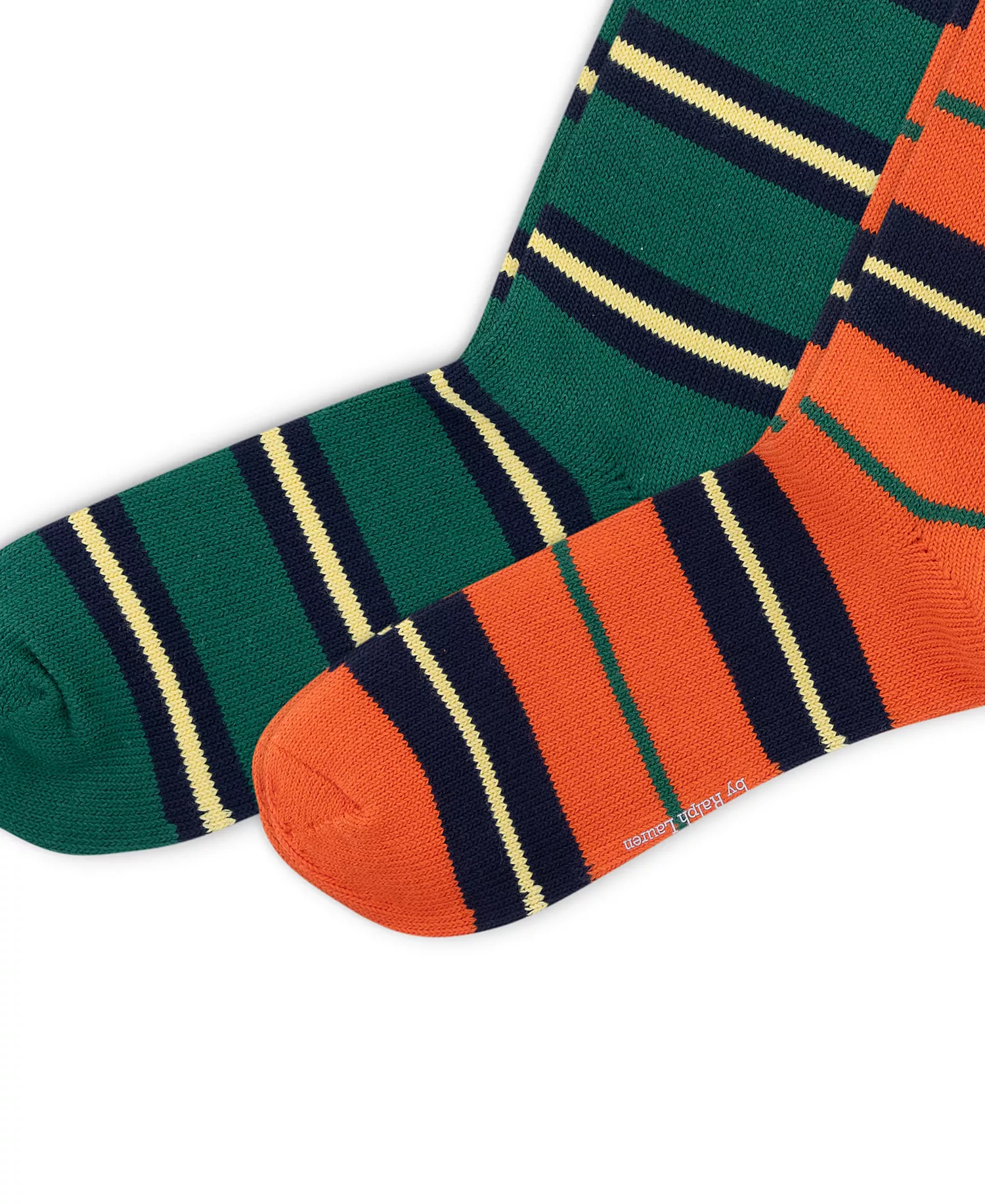 Men's 2-Pack Dog Embroidered Socks - Orange - 7-12