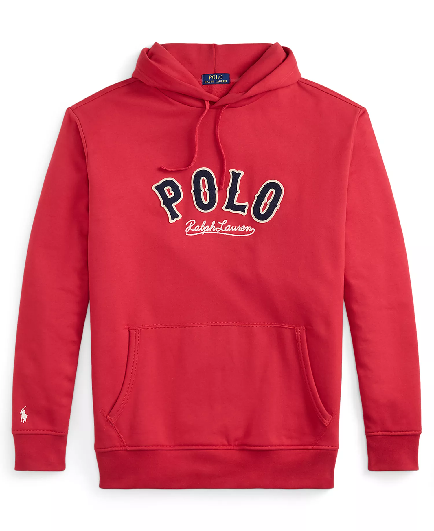 Men's Big & Tall Graphic Hooded Sweatshirt - Sunrise Red - 2LT