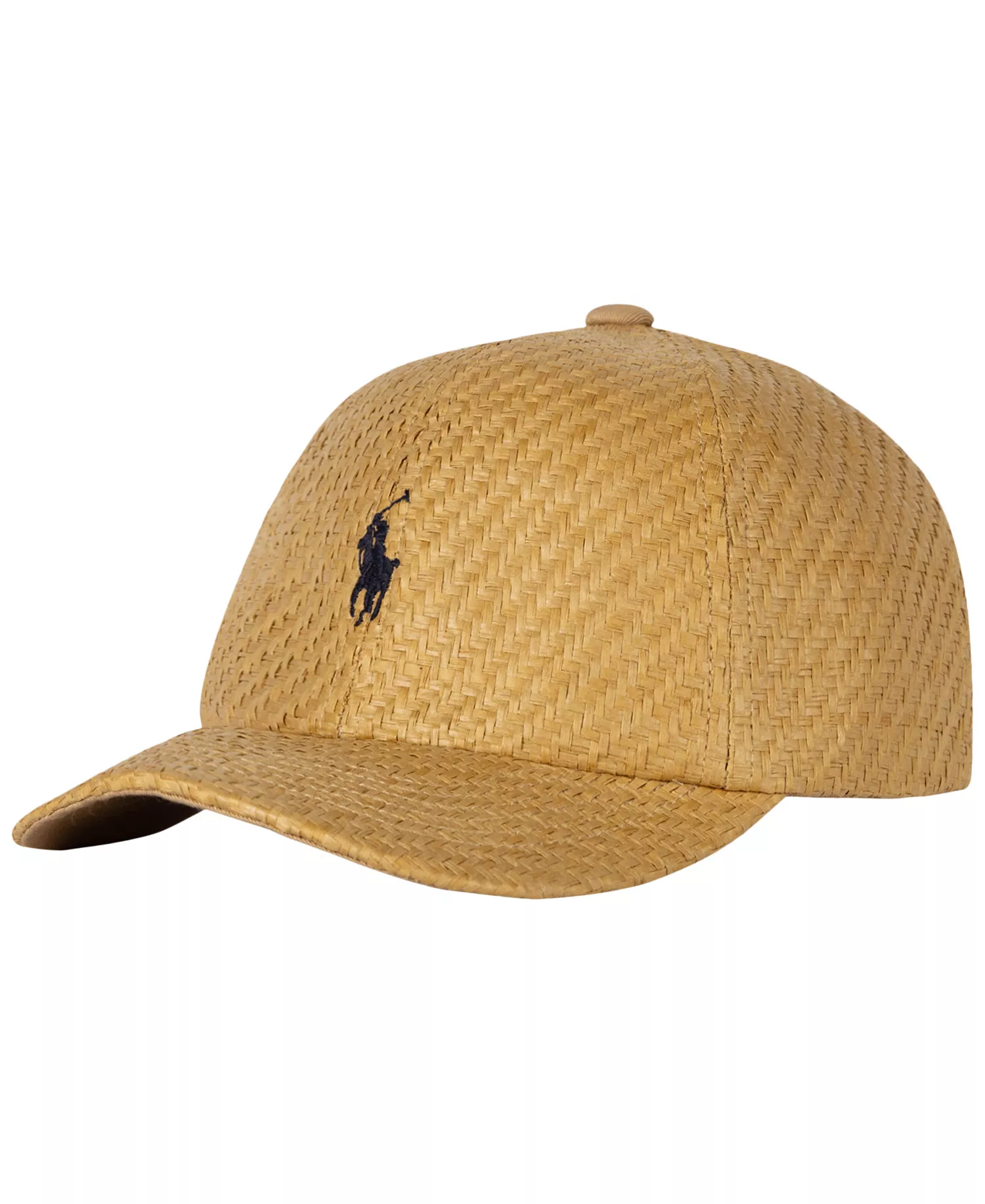 Men's Straw Baseball Hat - Cafe Tan - ONE SIZE