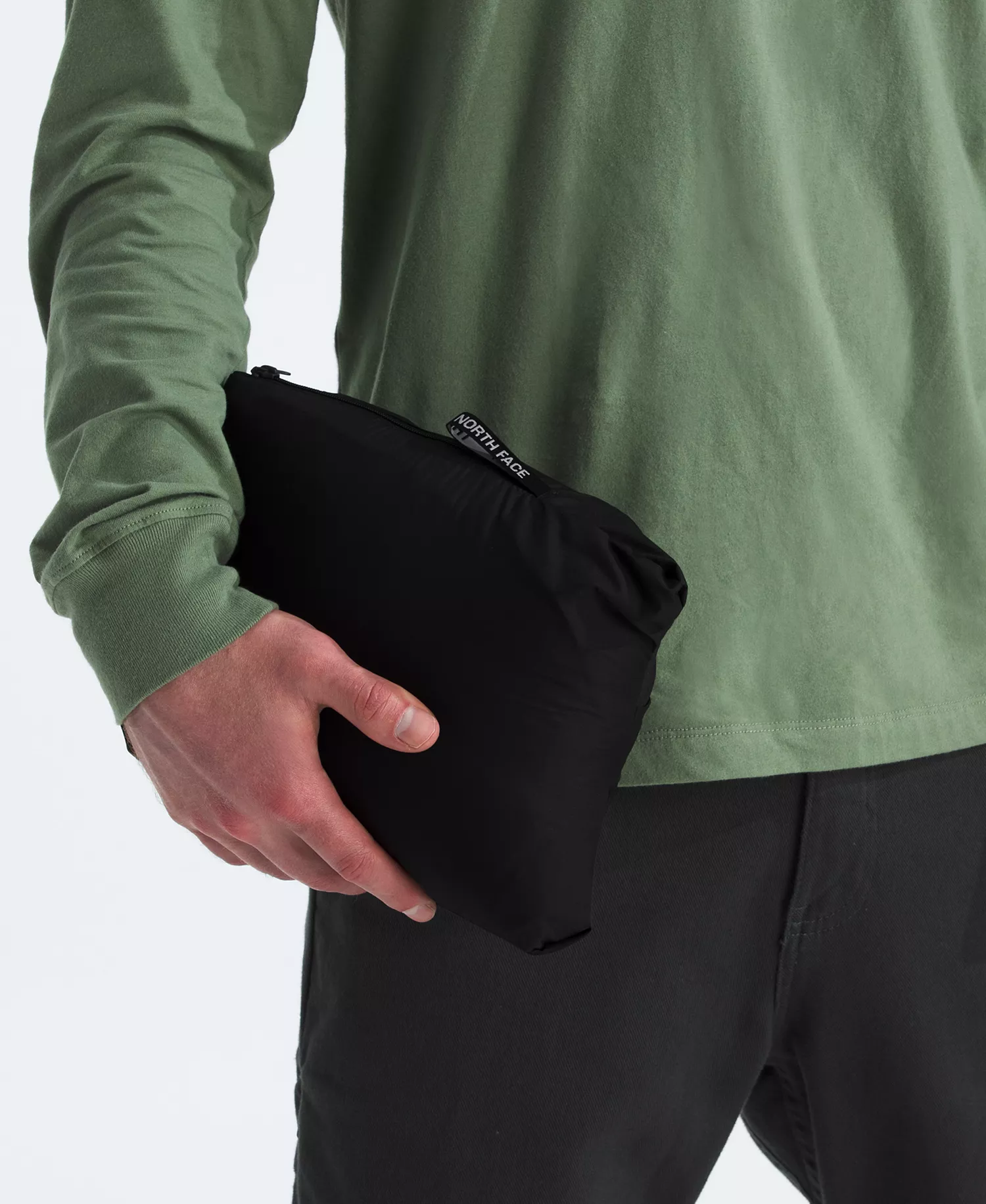 Men's Classic Down Jacket - Black - 2XL