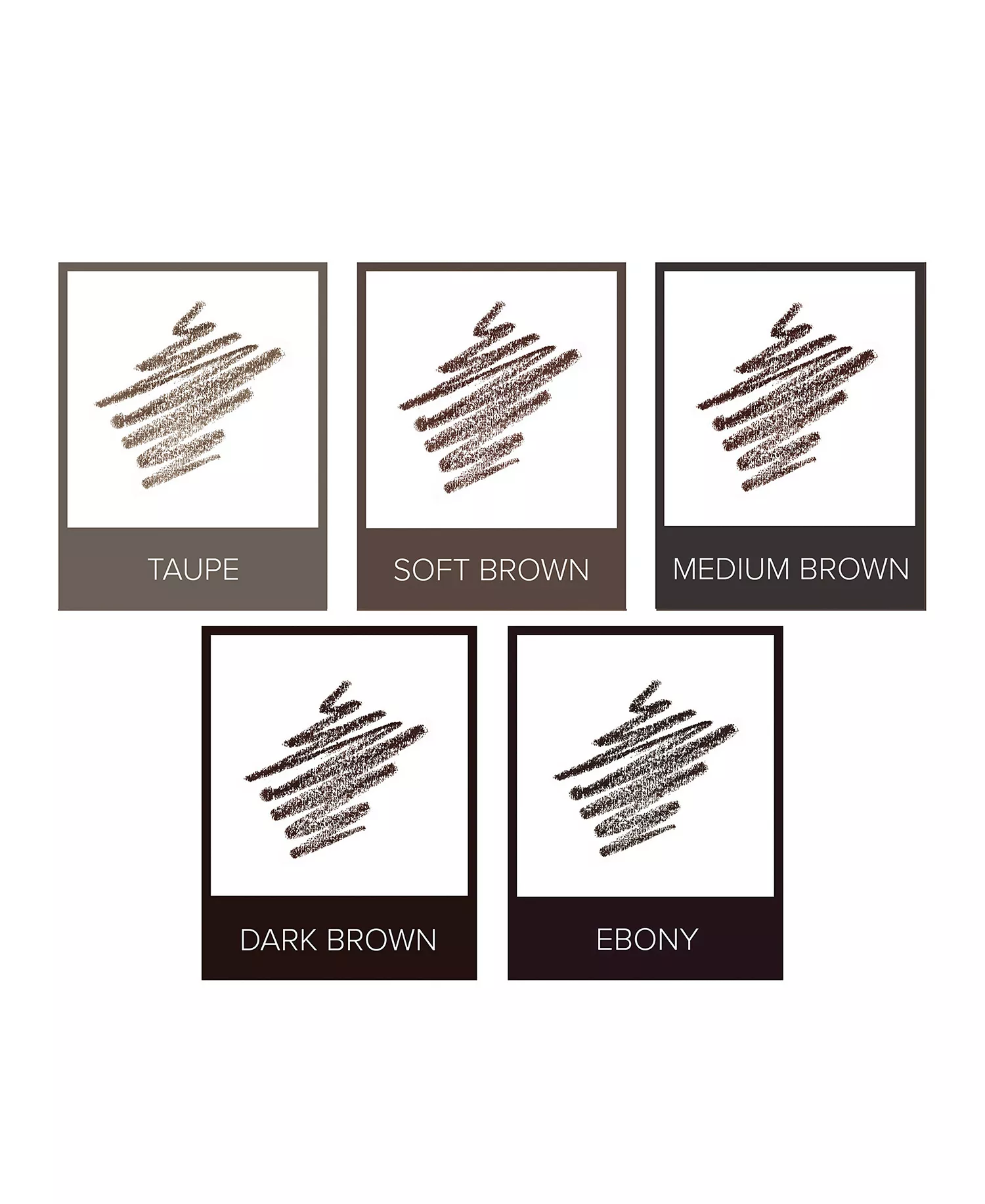 Natural and Polished Deluxe Brow Kit - Dark Brown - No Size