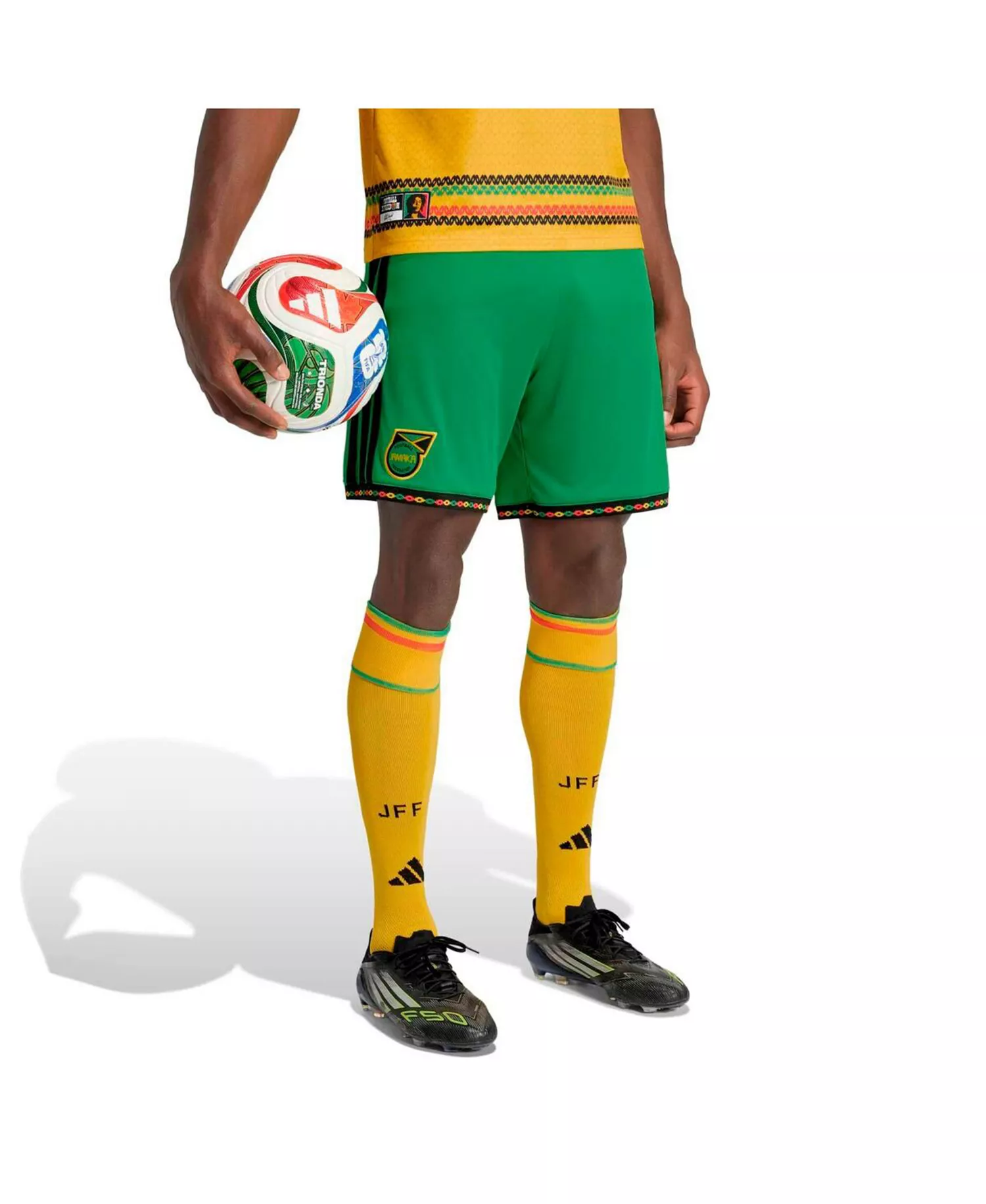 Men's Green Jamaica National Team Replica Shorts - Green - 2XL
