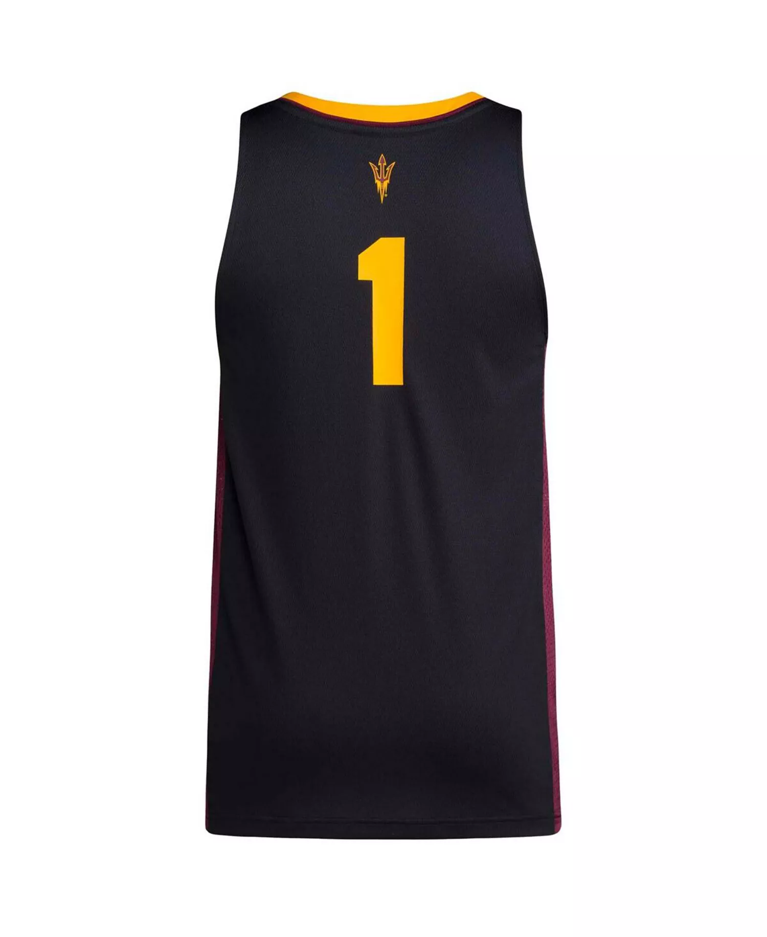 Men's 1 Black Arizona State Sun Devils Replica Swingman Jersey - Black - L