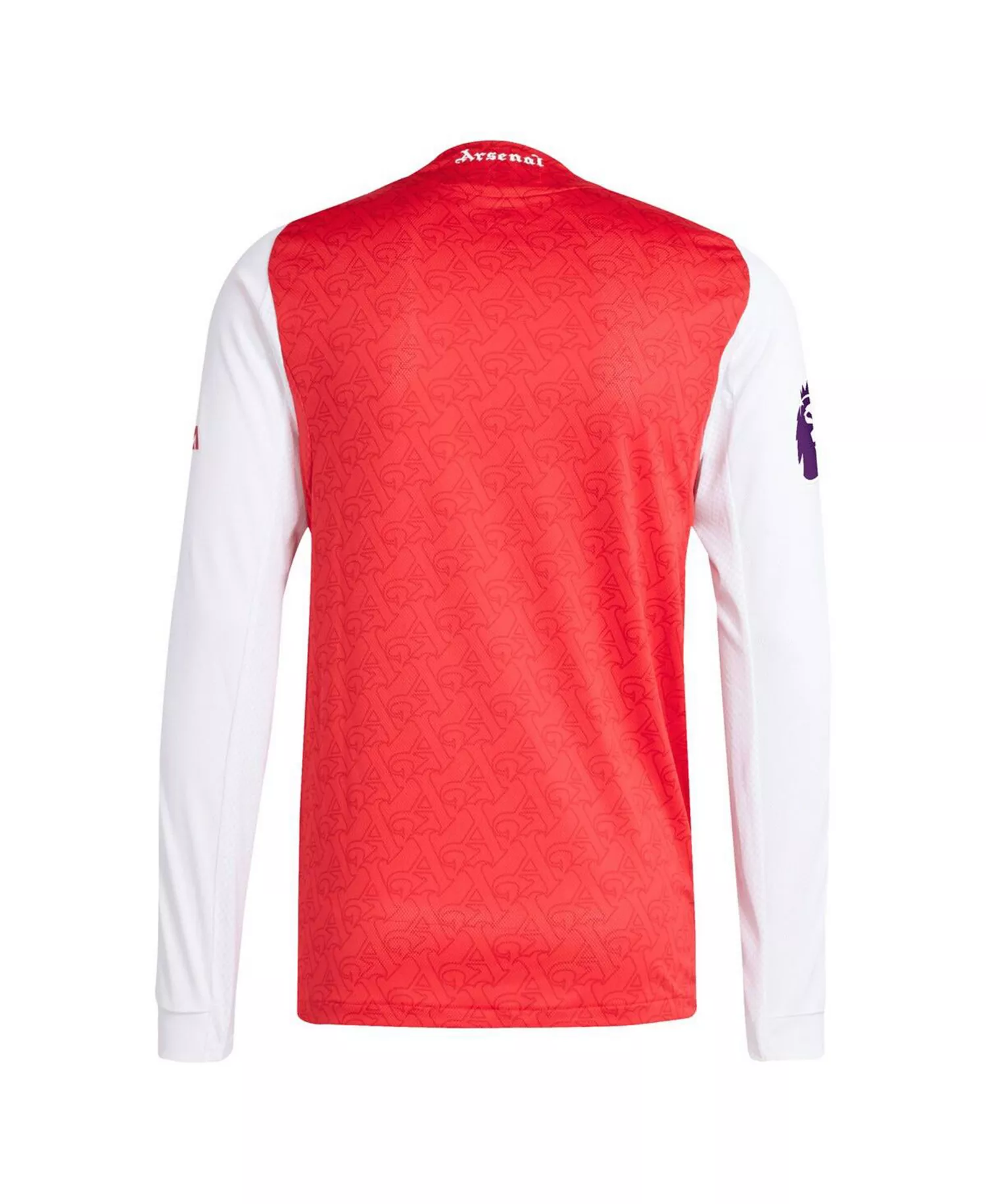 Men's Red Arsenal 2025/26 Home Authentic Long Sleeve Jersey - Red - 2XL