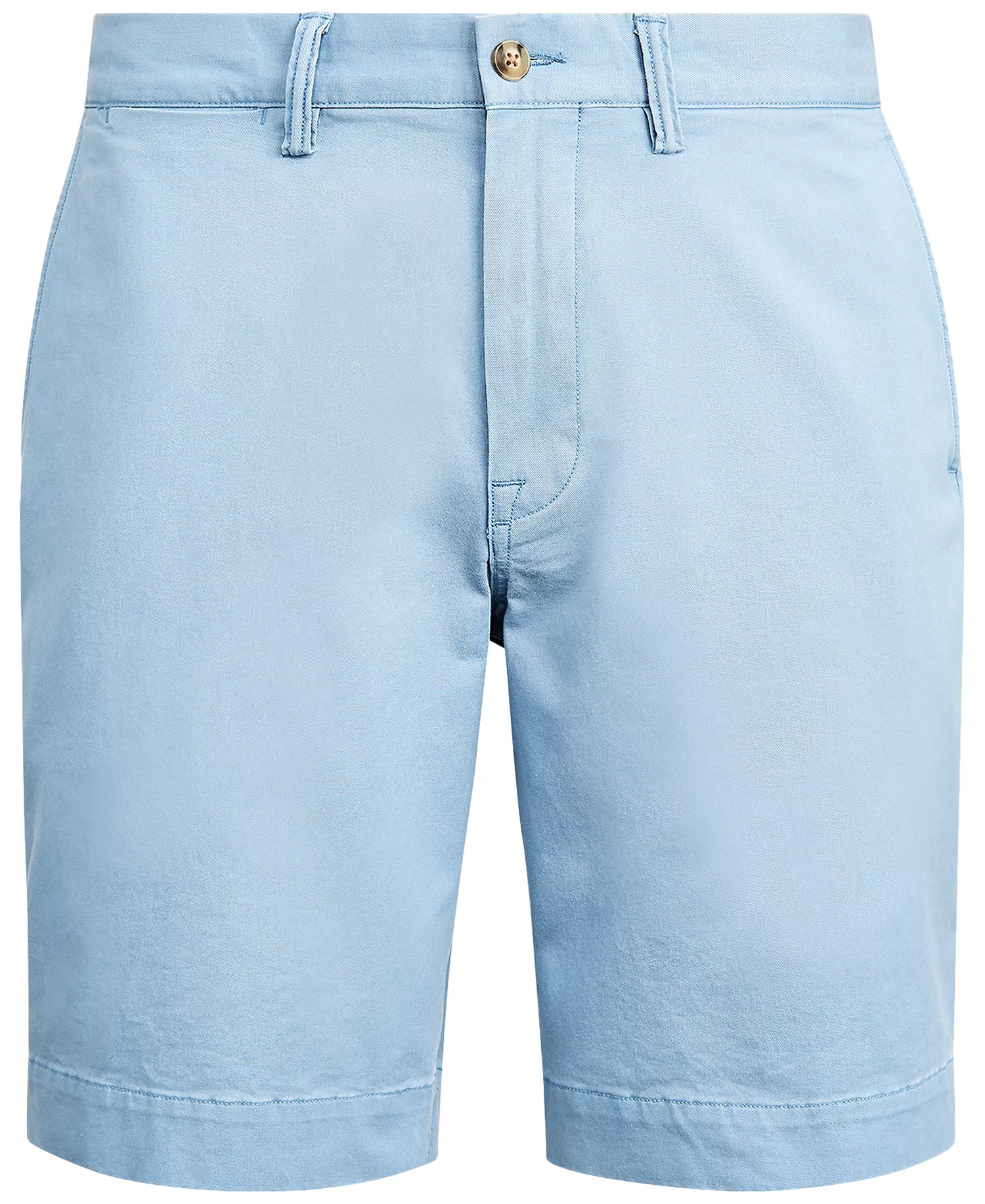 Men's 9.5-Inch Stretch Classic-Fit Chino Shorts - Channel Blue - 28