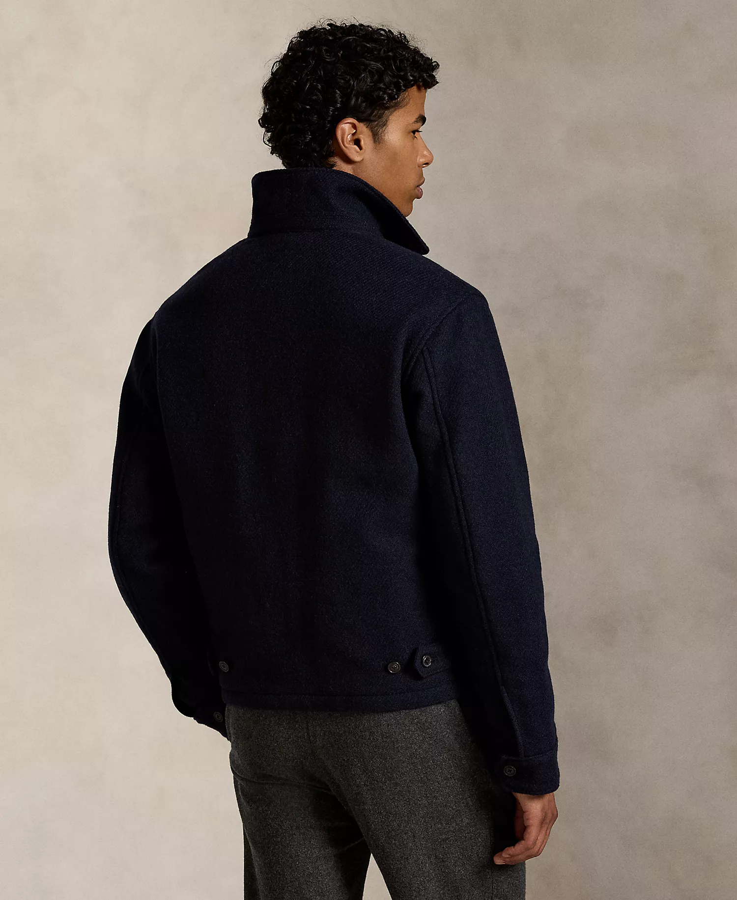 Men's The Langdon Wool Jacket - Collection Navy - S