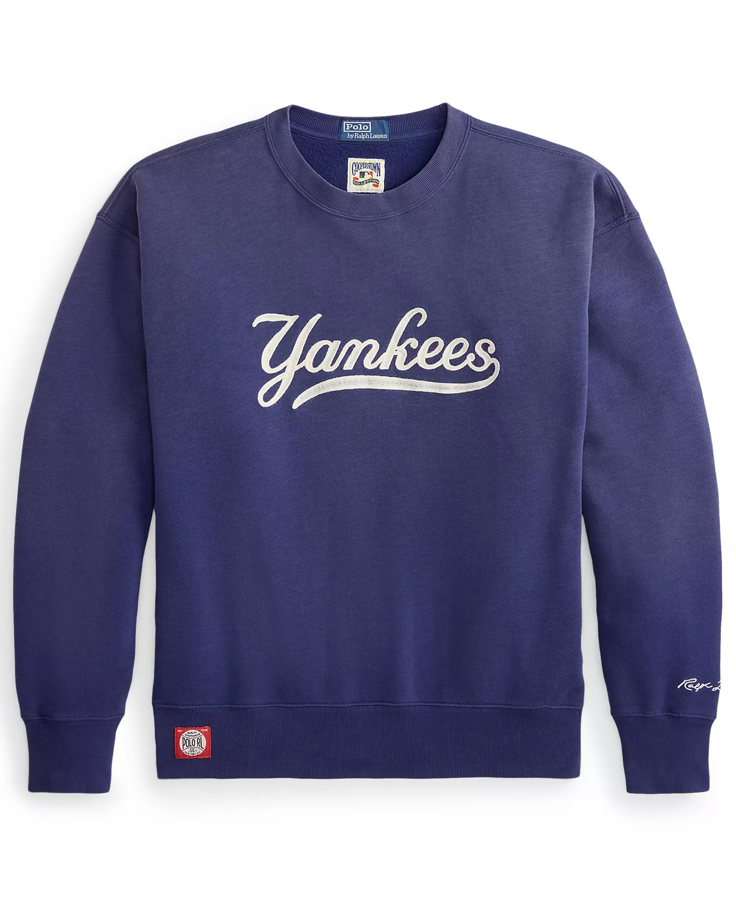 Men's Yankees Embroidered Fleece Sweatshirt - Freshwater - 2XL