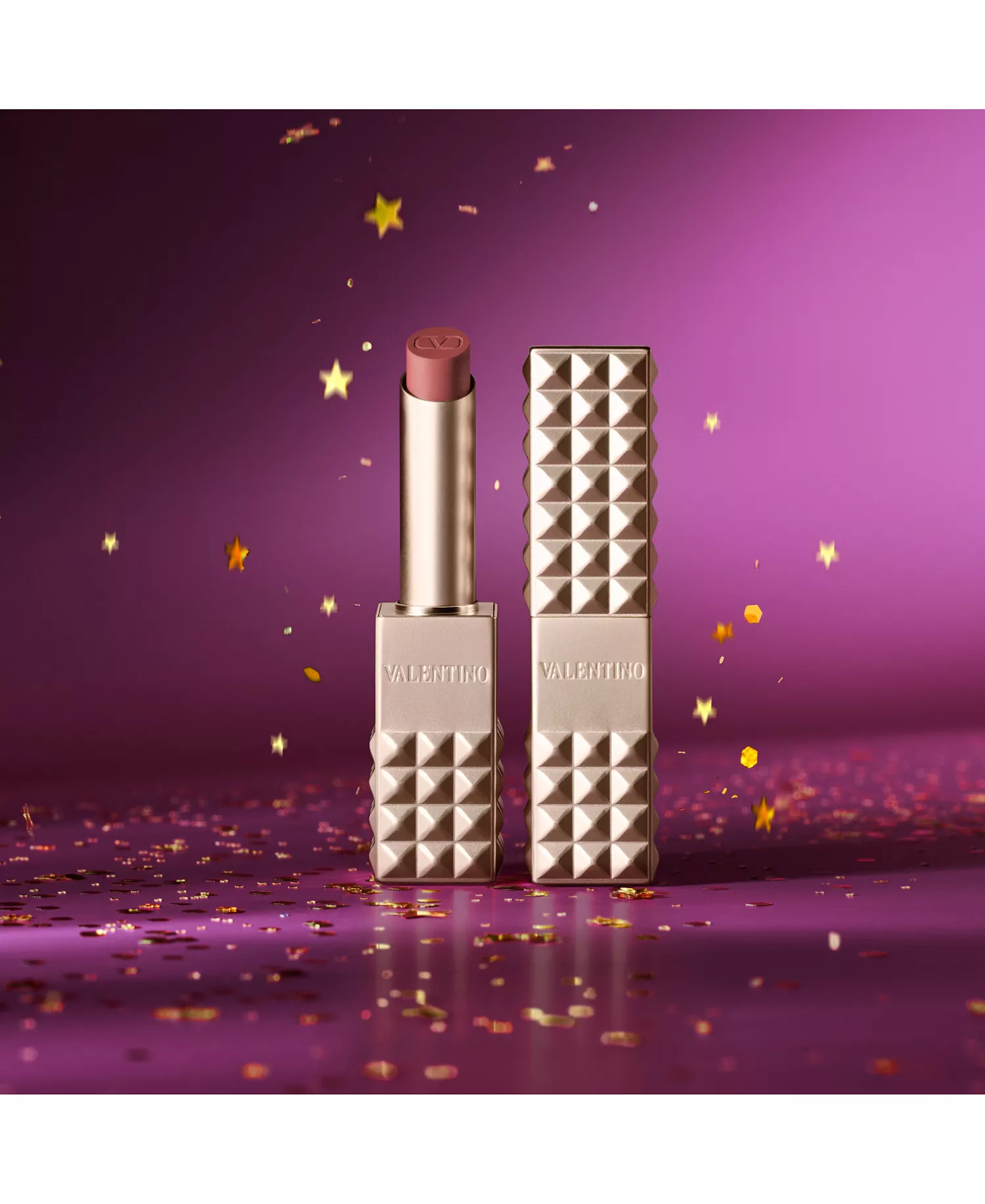 Limited Edition Spike Buttery Matte Refillable Lipstick Trio and Clutch Set - No color - Gift Set