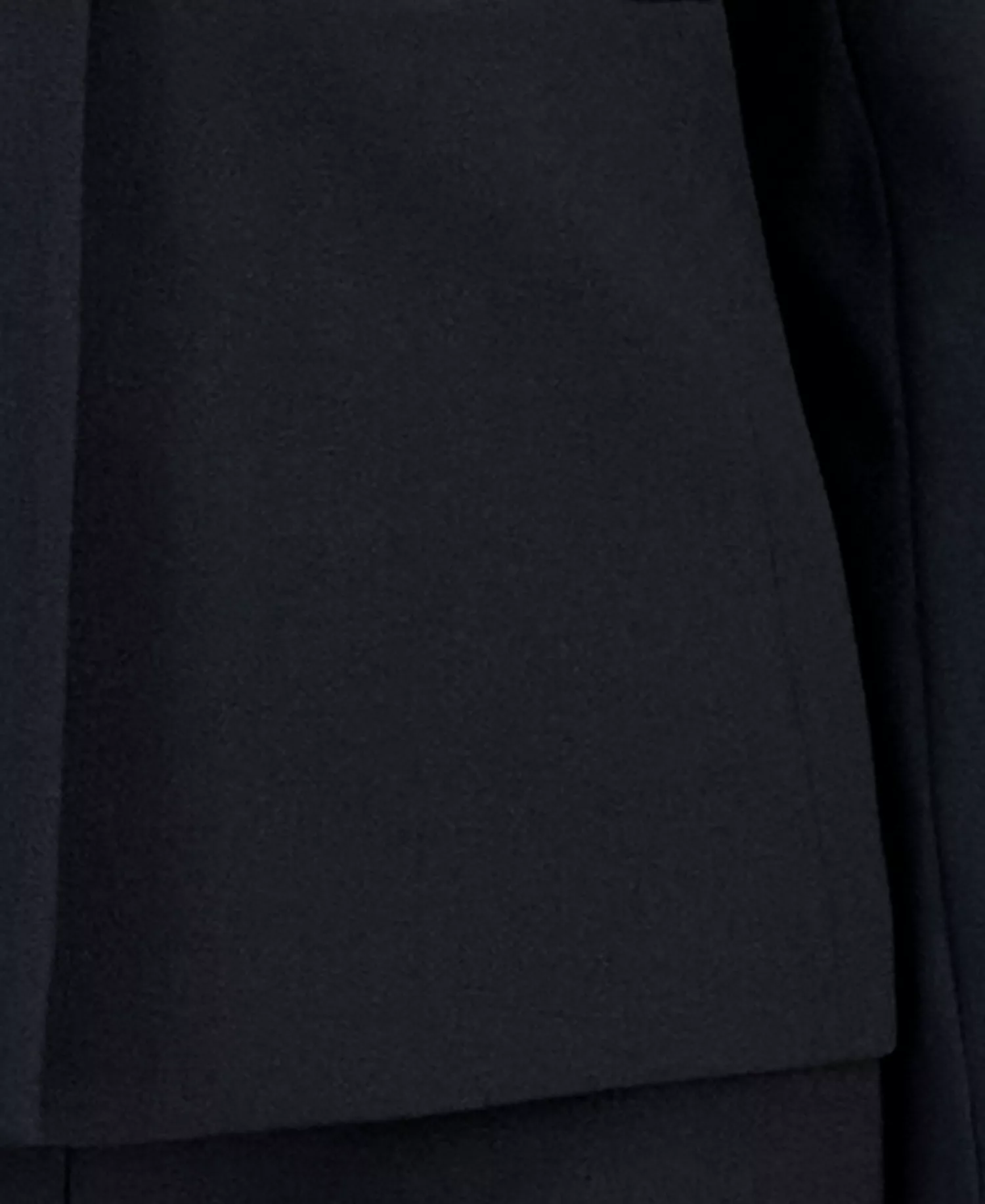 Women's Notched One-Button Pantsuit - Black - 10