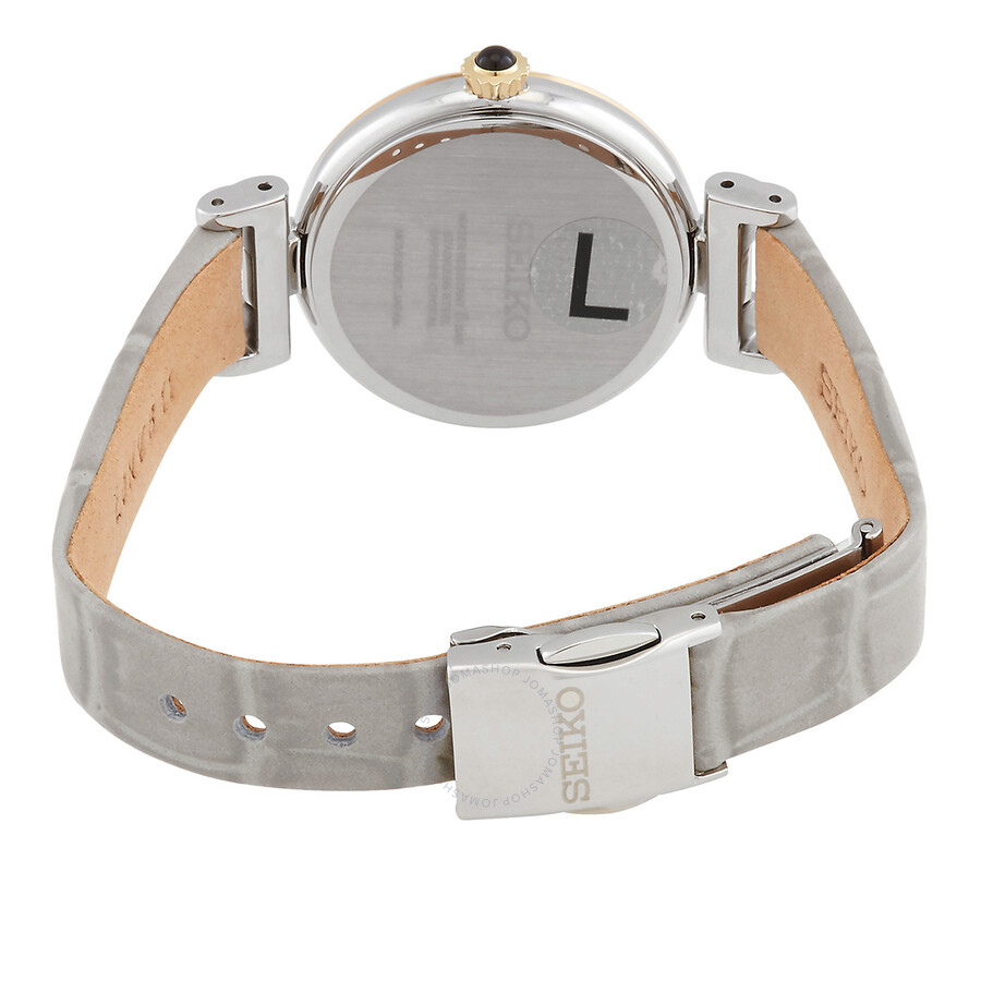 Seiko Quartz Diamond Champagne Dial Ladies Watch